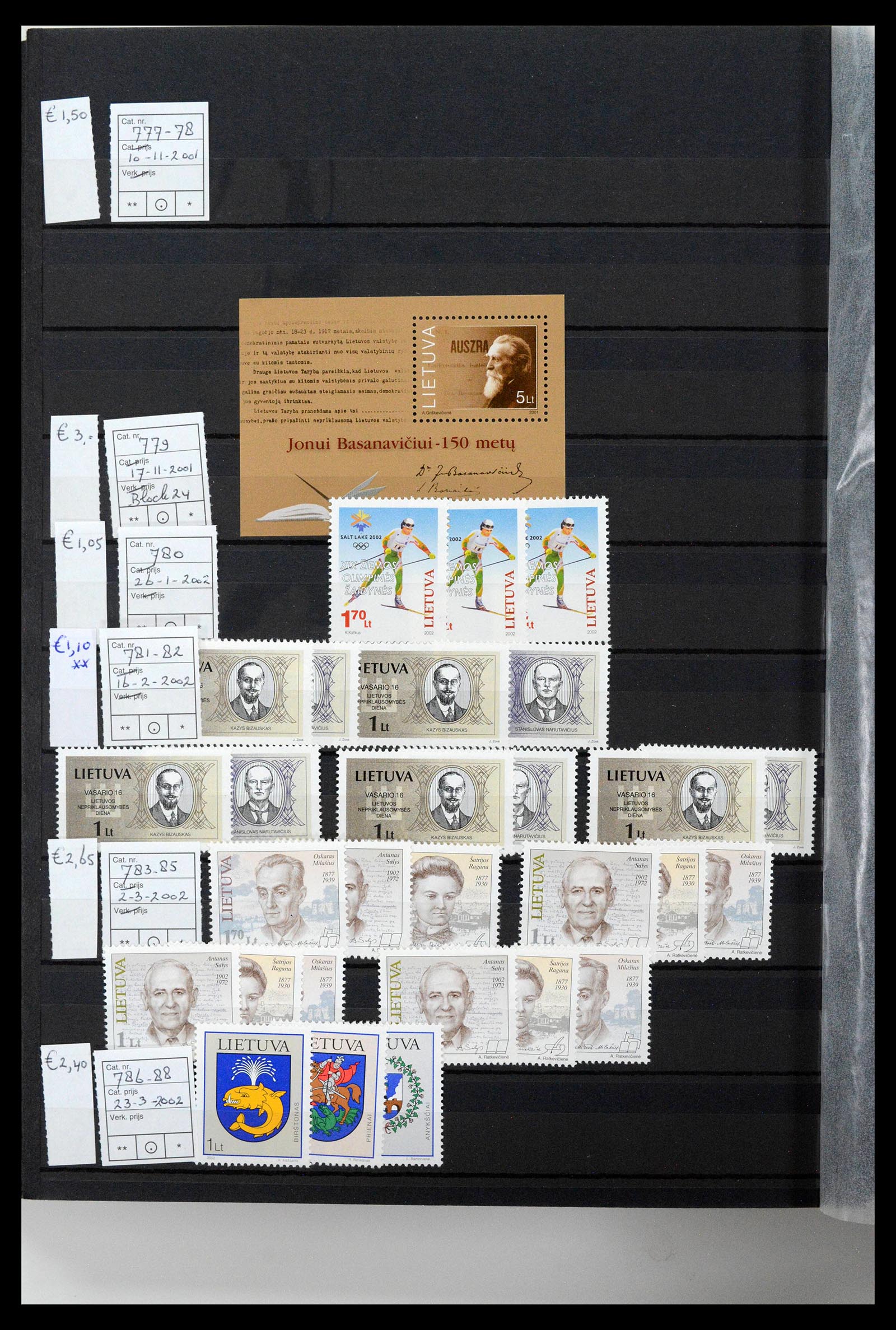 38728 0030 - Postzegelverzameling 38728 Litouwen 1991-2022!