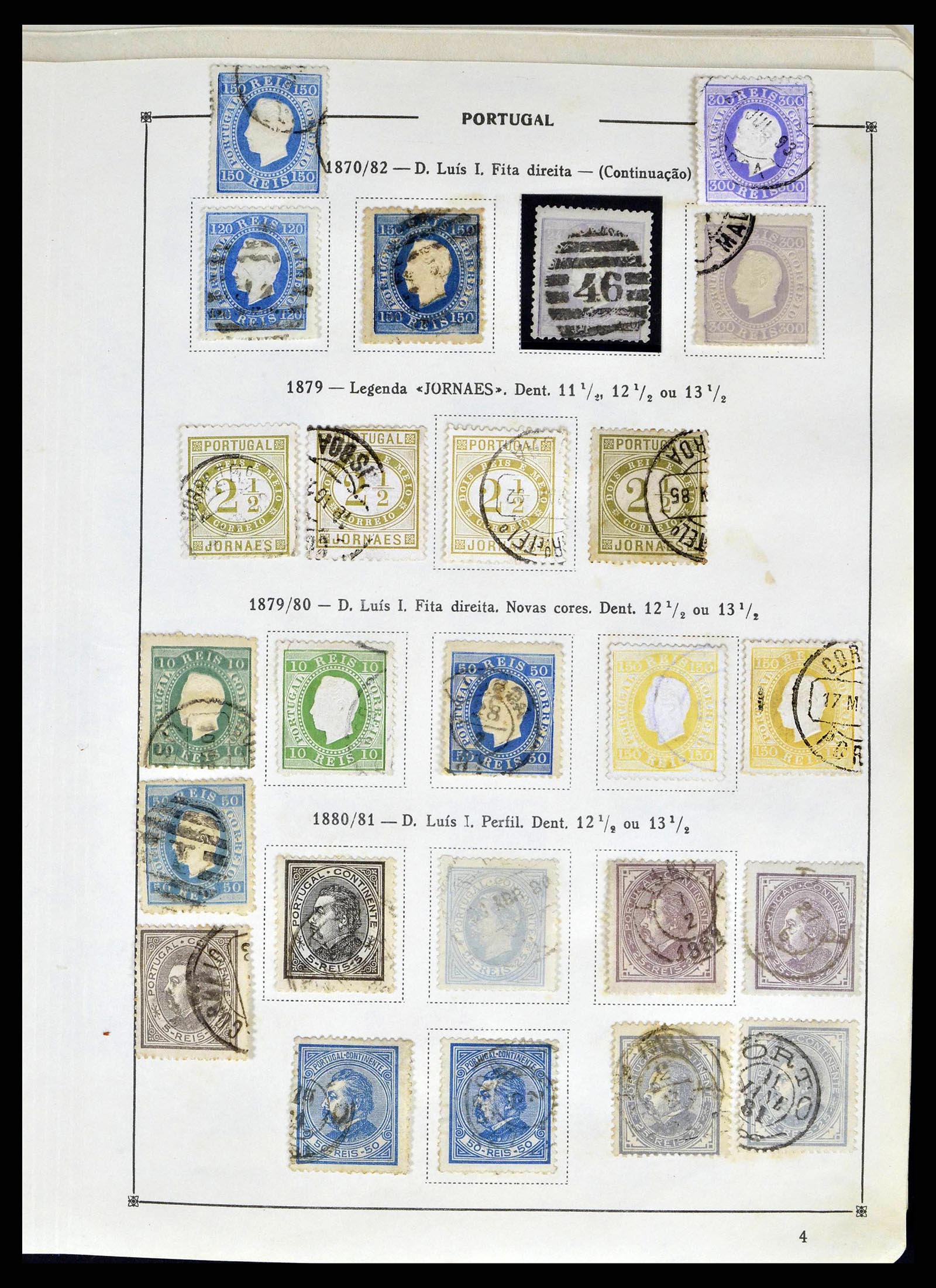 38730 0006 - Stamp collection 38730 Portugal 1852-1999.
