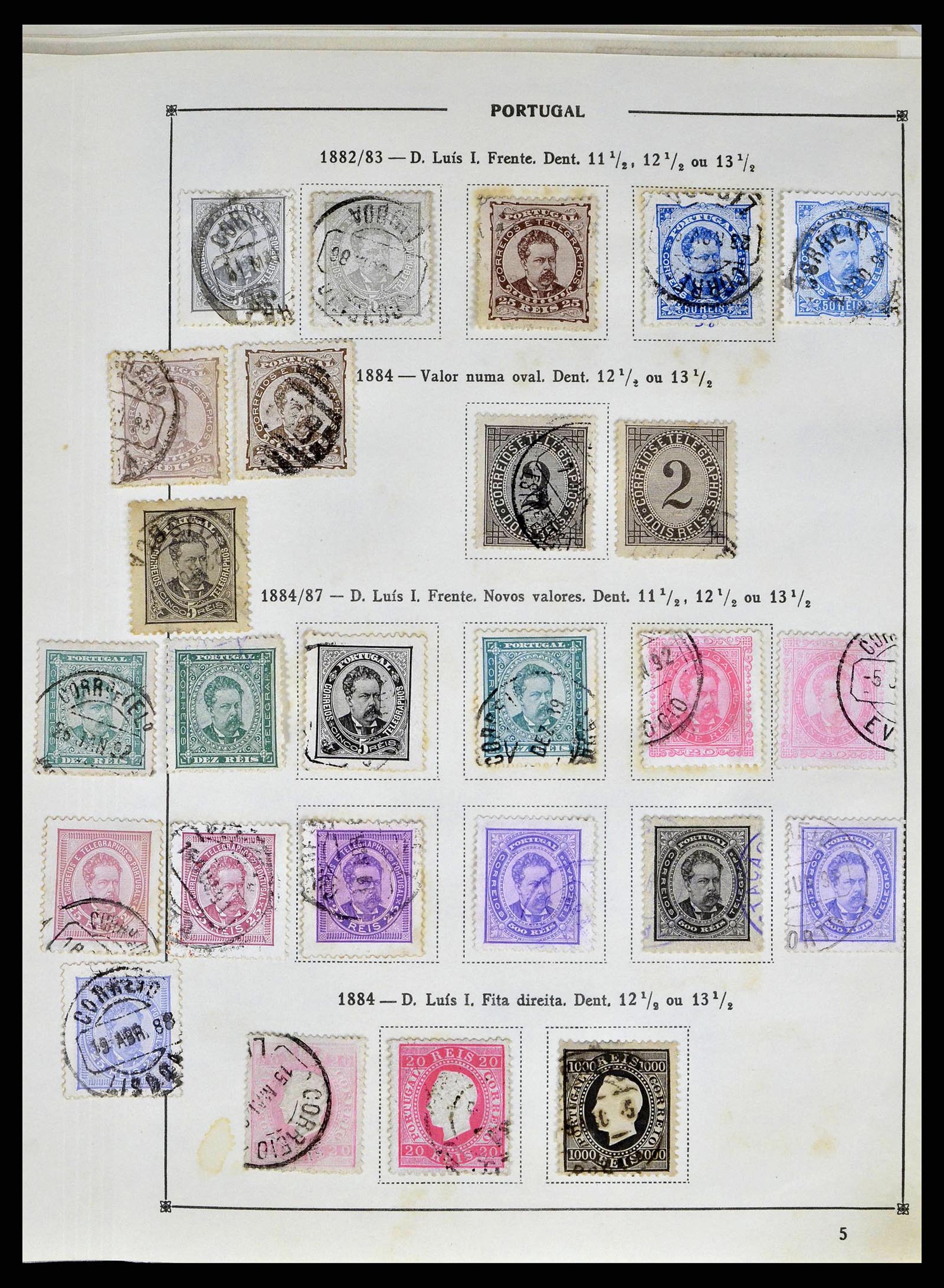 38730 0007 - Stamp collection 38730 Portugal 1852-1999.