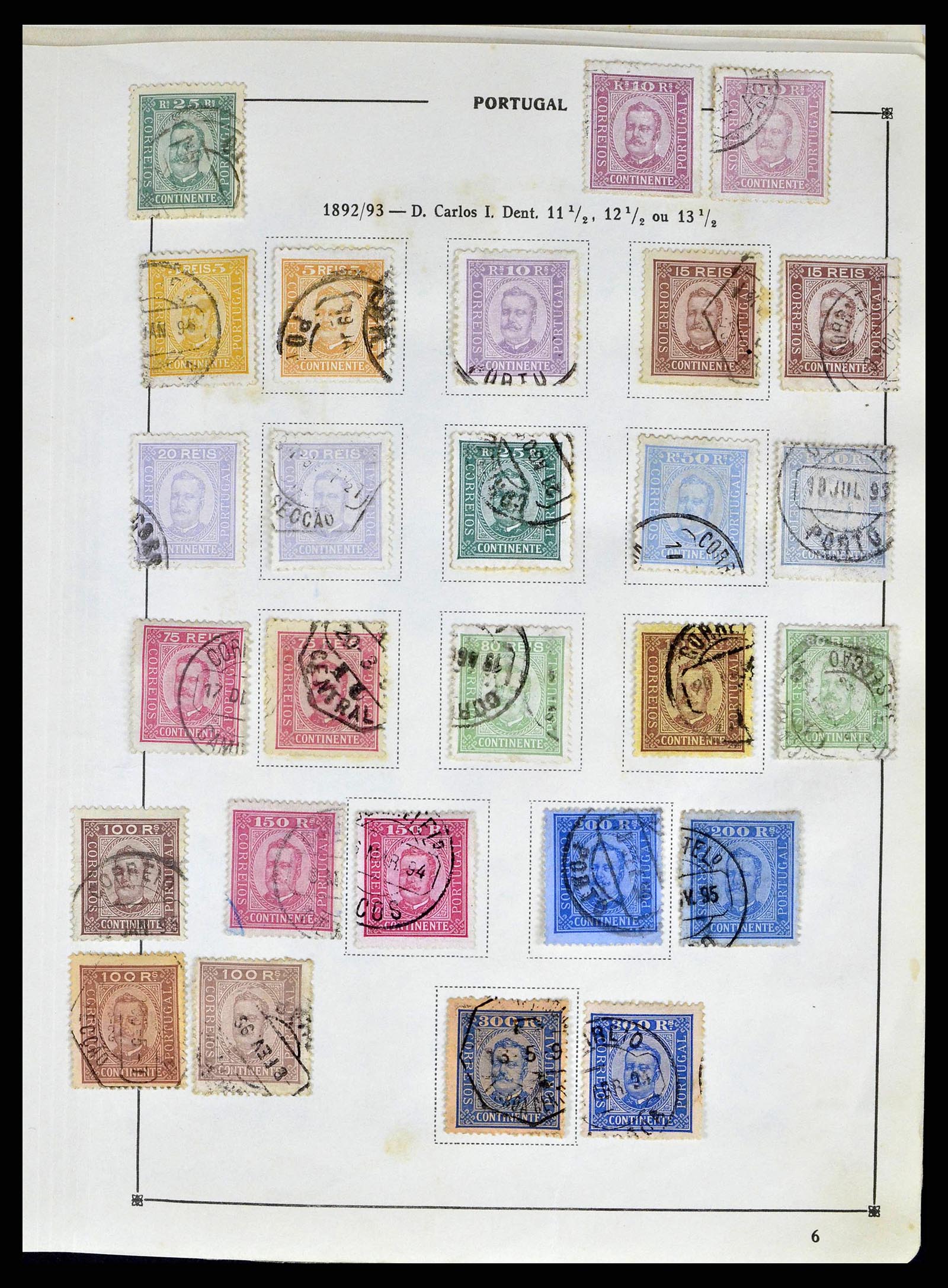 38730 0008 - Stamp collection 38730 Portugal 1852-1999.
