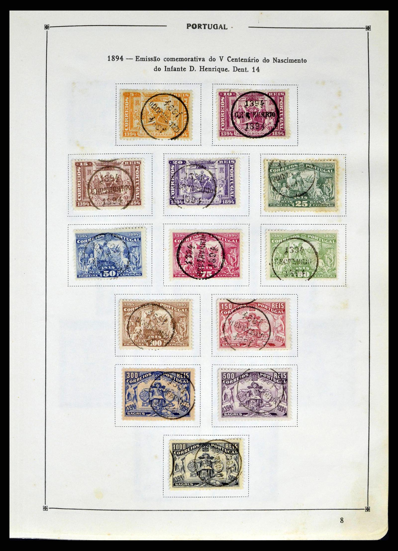 38730 0010 - Stamp collection 38730 Portugal 1852-1999.