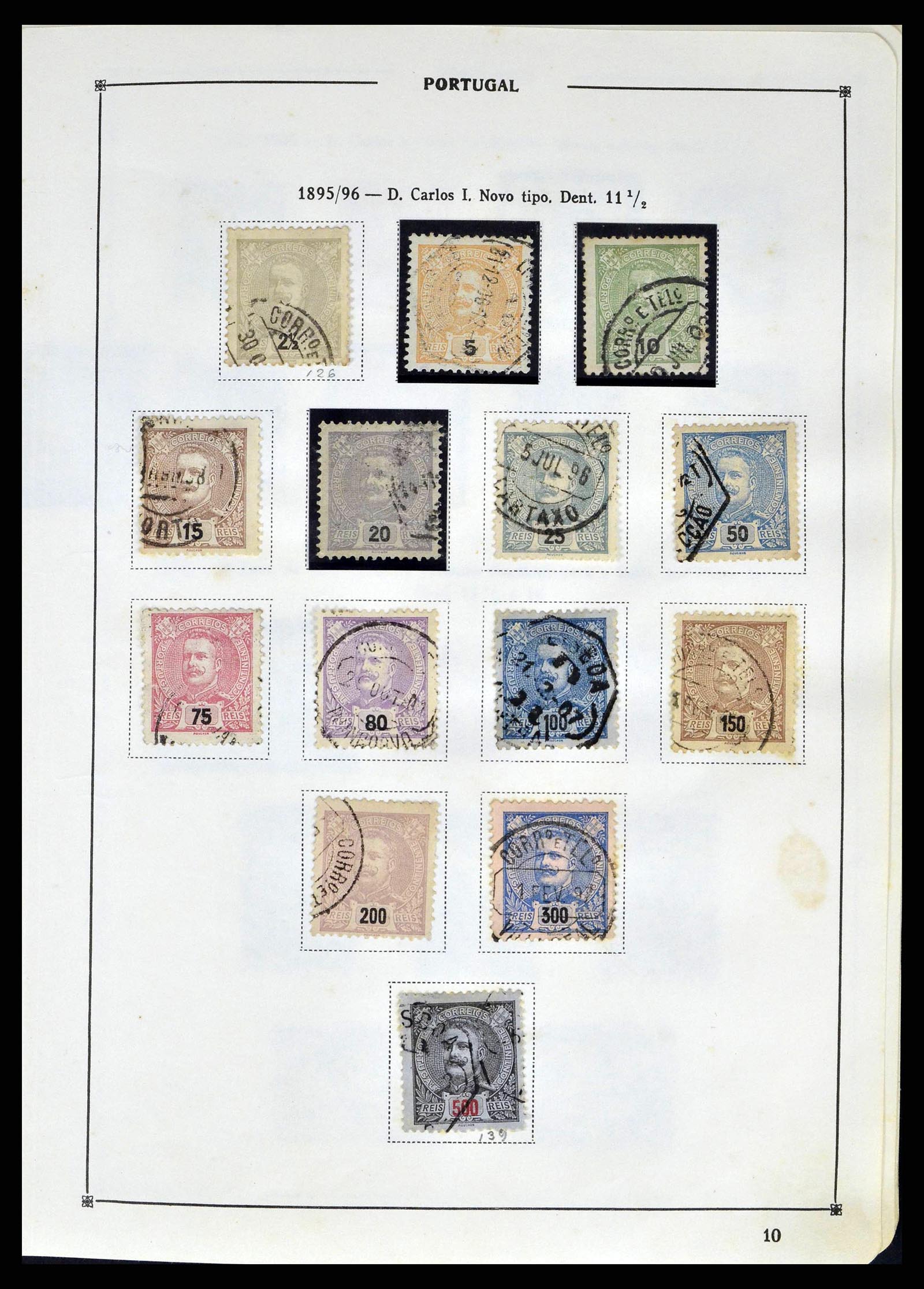 38730 0012 - Stamp collection 38730 Portugal 1852-1999.
