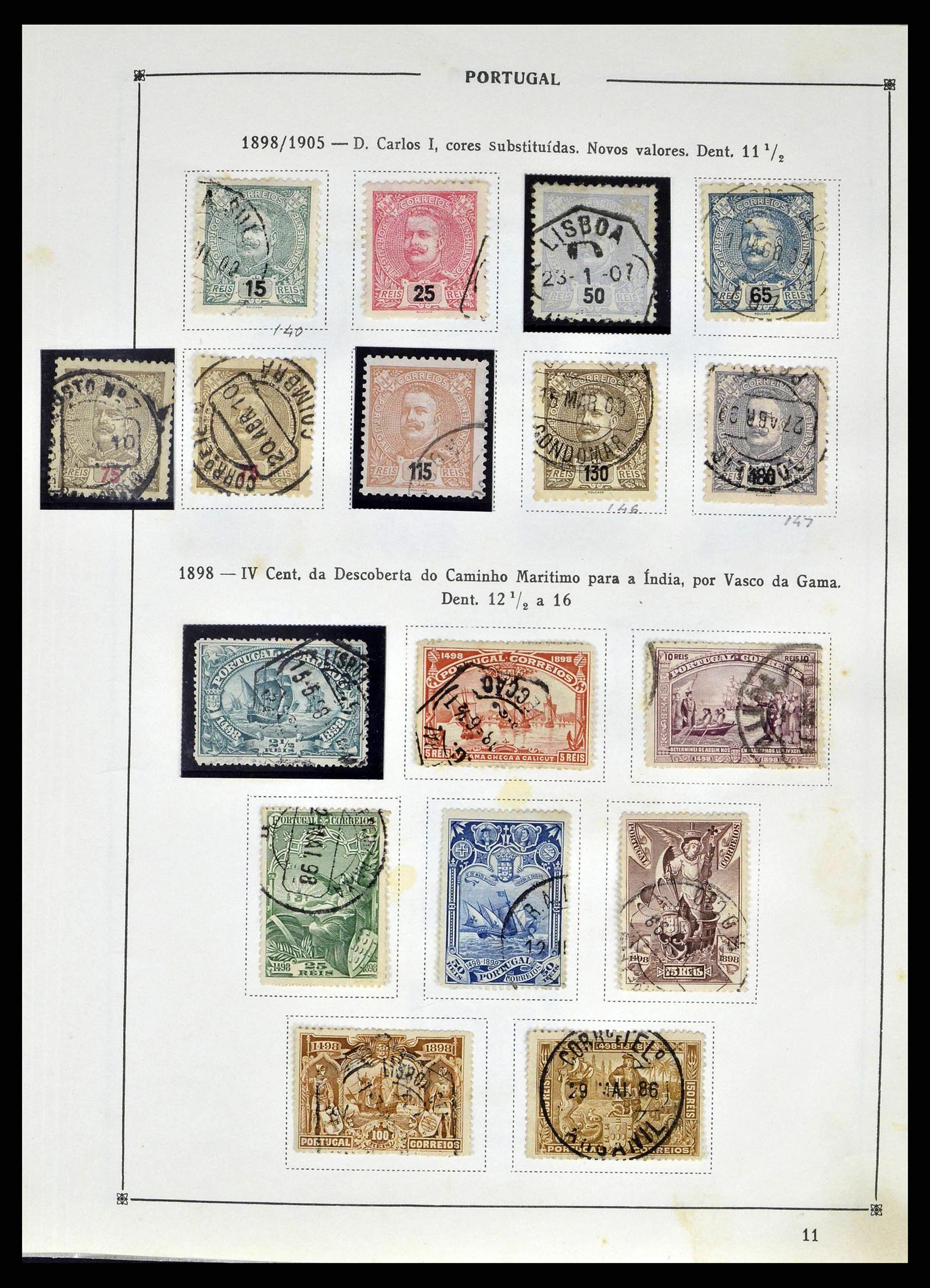 38730 0013 - Stamp collection 38730 Portugal 1852-1999.
