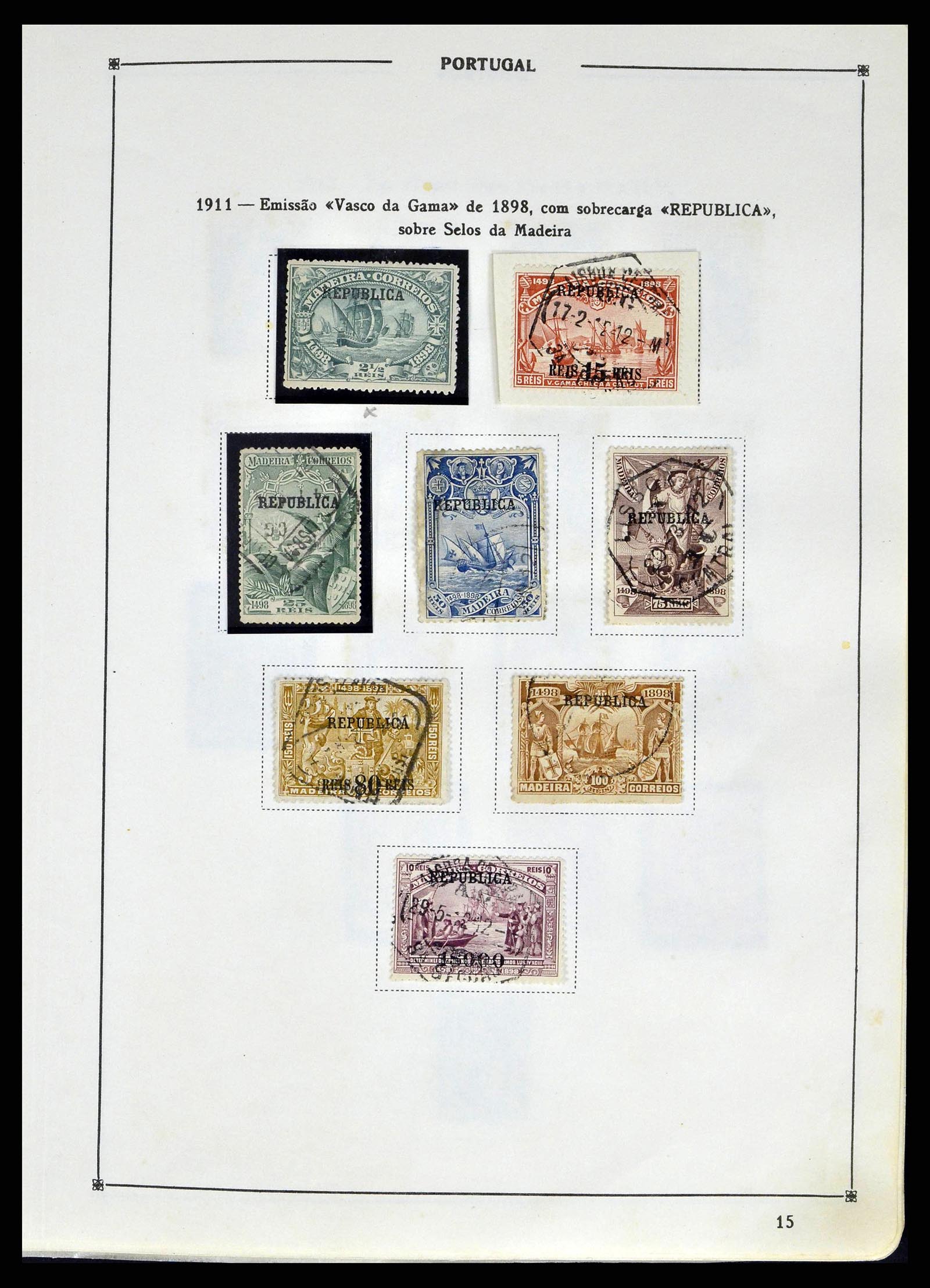 38730 0017 - Stamp collection 38730 Portugal 1852-1999.