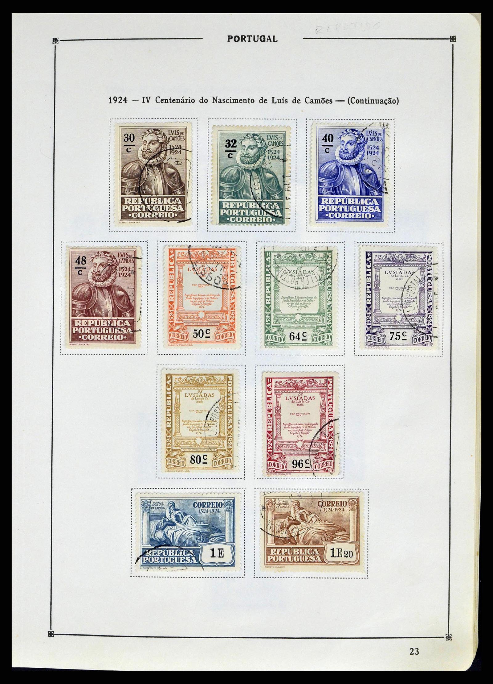 38730 0025 - Stamp collection 38730 Portugal 1852-1999.