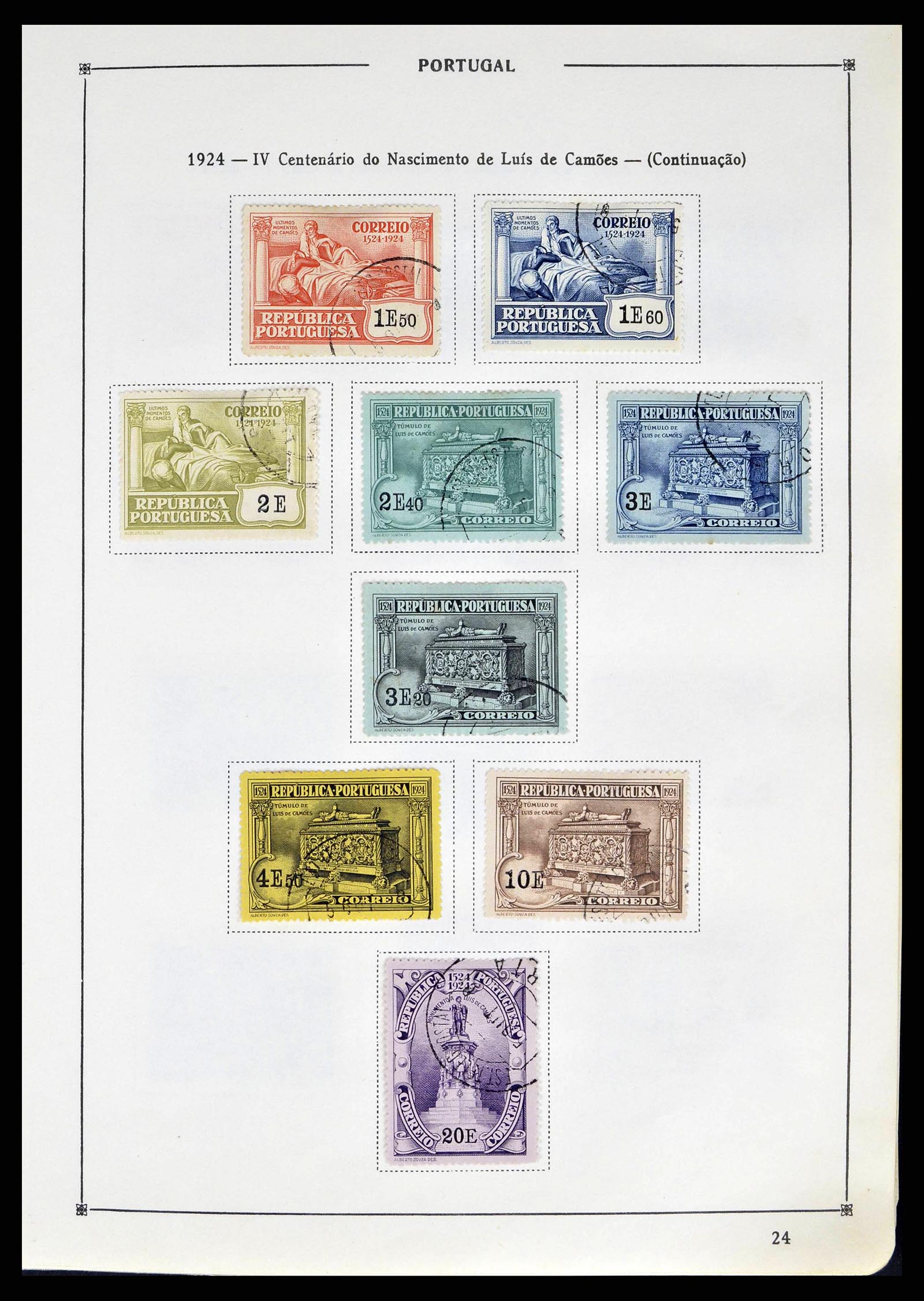 38730 0026 - Stamp collection 38730 Portugal 1852-1999.