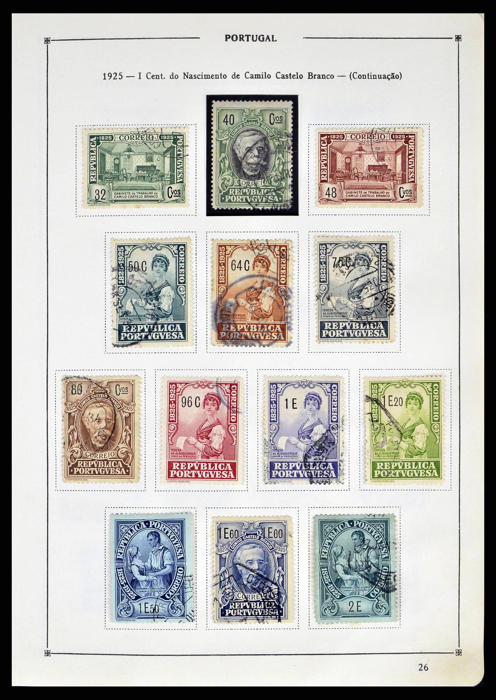 38730 0028 - Stamp collection 38730 Portugal 1852-1999.