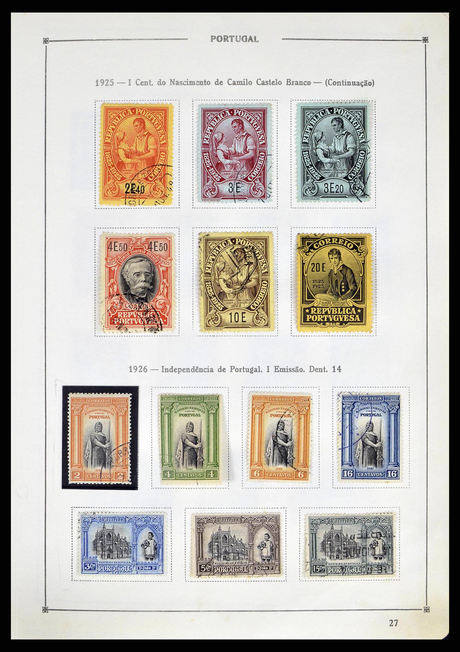 38730 0029 - Stamp collection 38730 Portugal 1852-1999.
