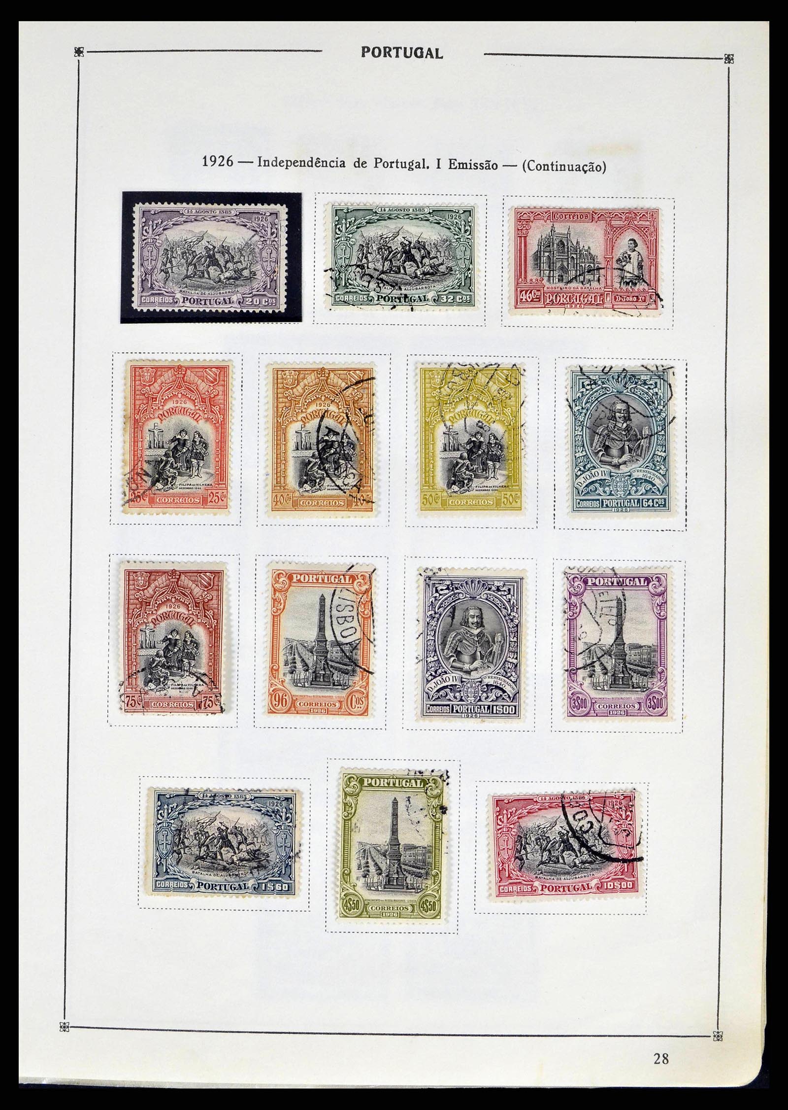 38730 0030 - Stamp collection 38730 Portugal 1852-1999.