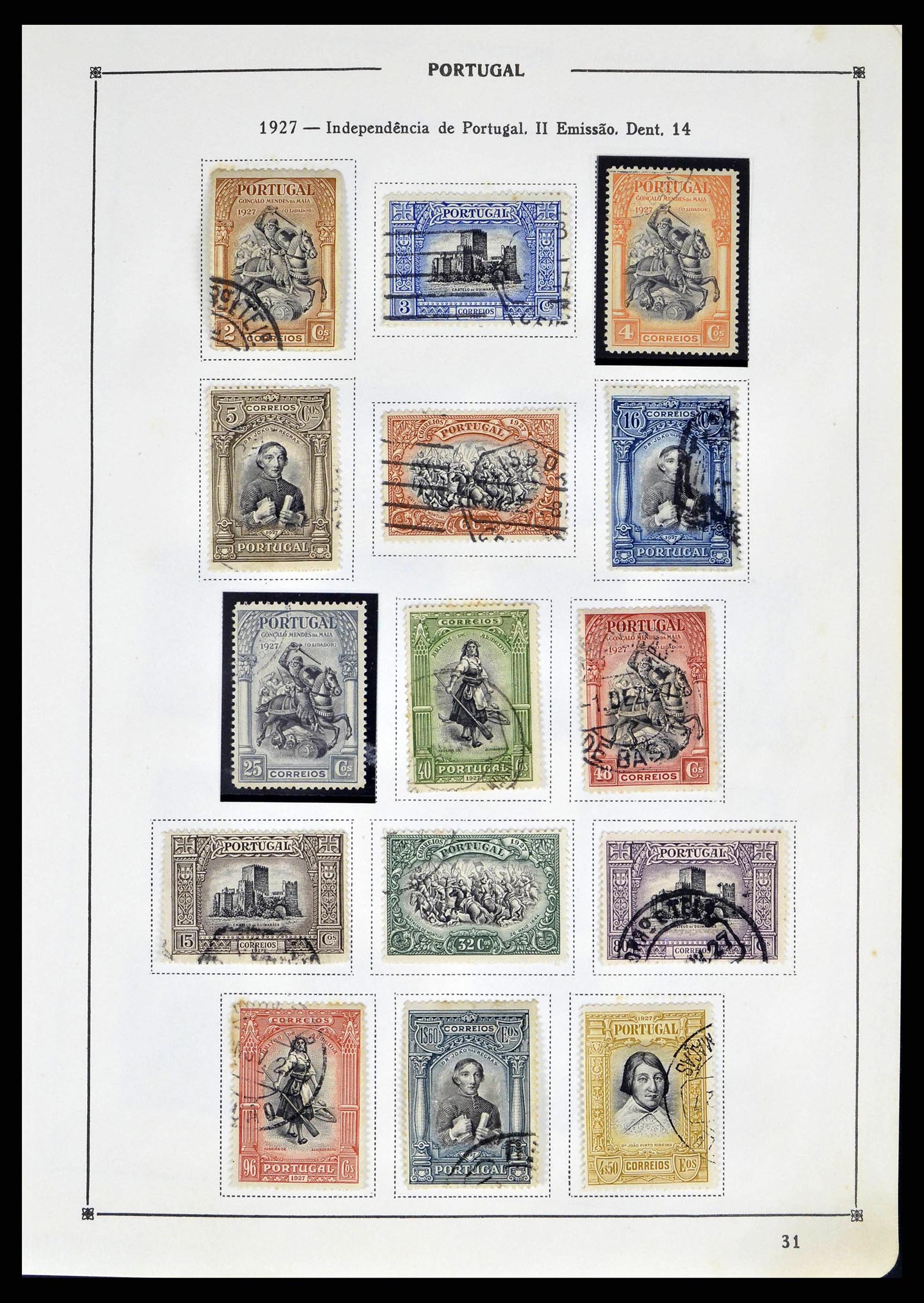 38730 0033 - Stamp collection 38730 Portugal 1852-1999.