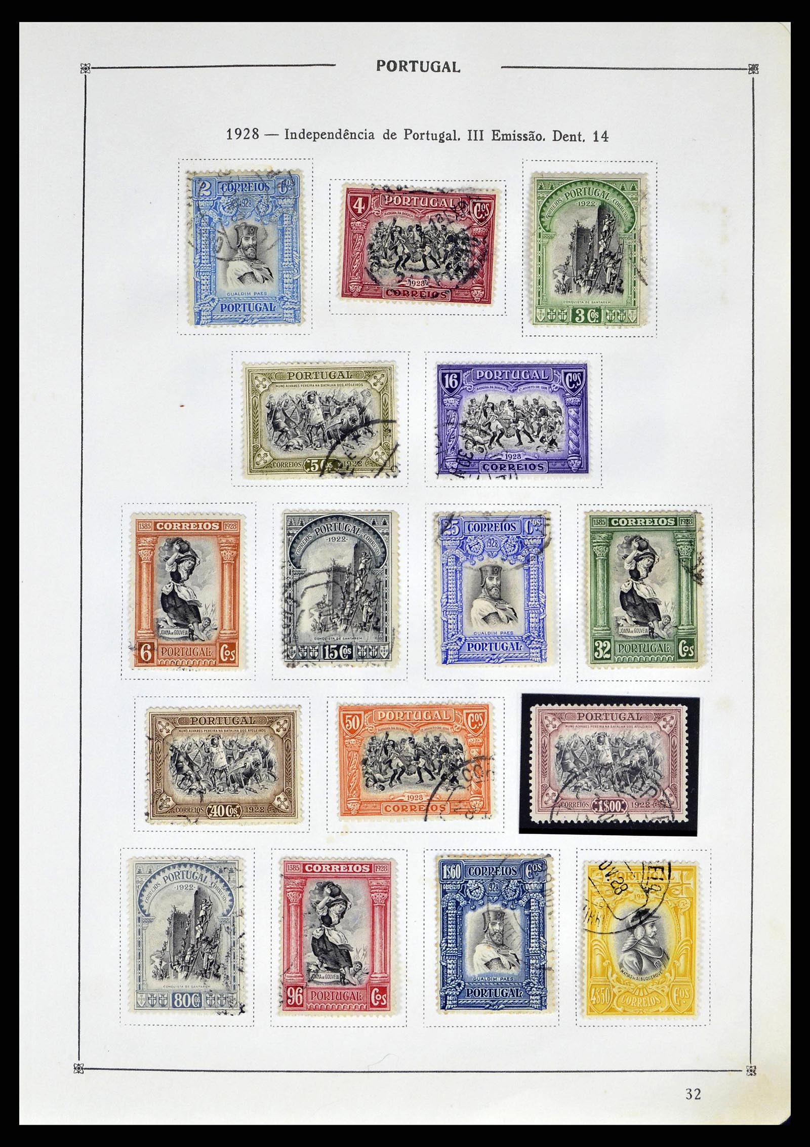 38730 0034 - Stamp collection 38730 Portugal 1852-1999.