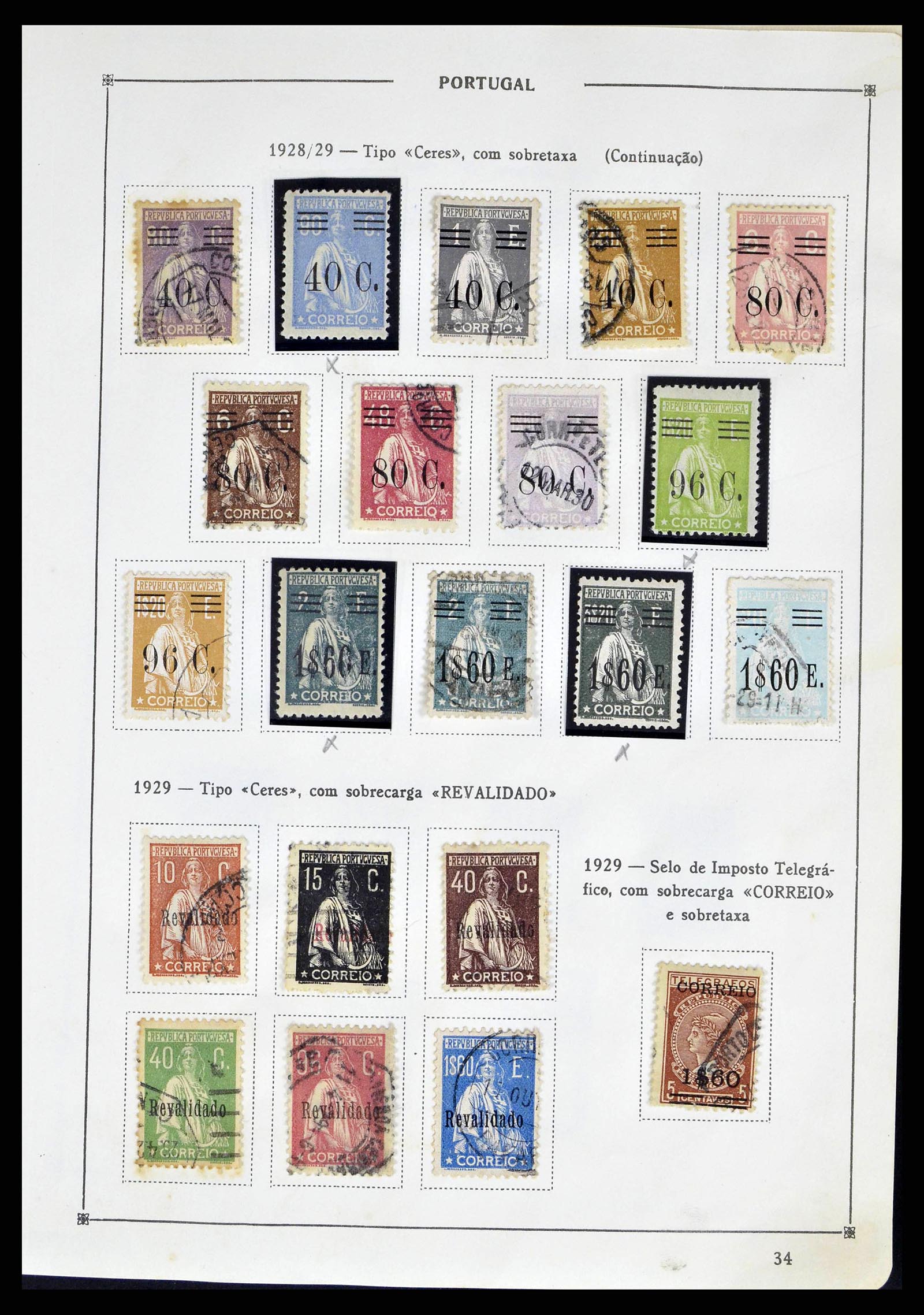 38730 0036 - Stamp collection 38730 Portugal 1852-1999.