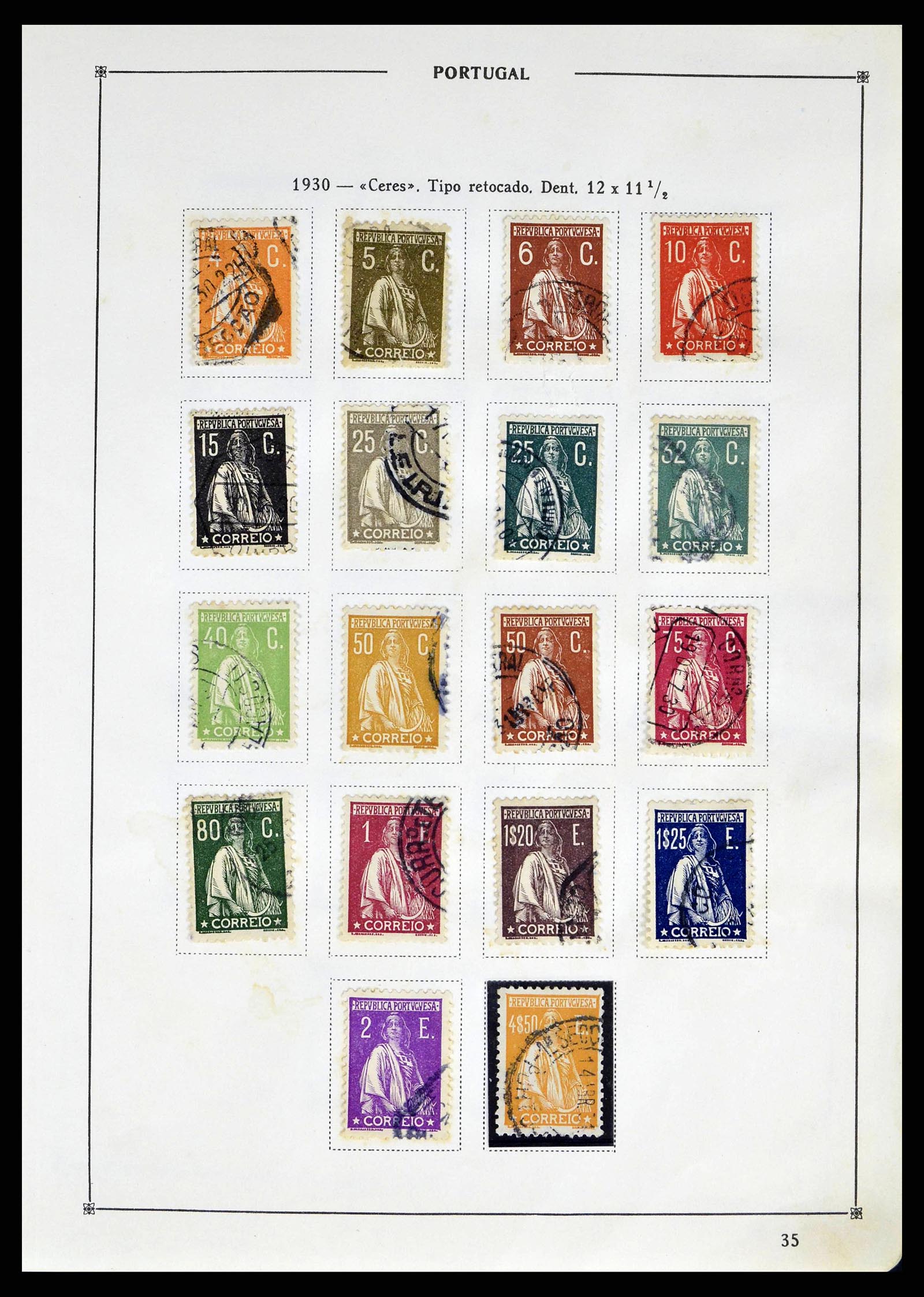 38730 0037 - Stamp collection 38730 Portugal 1852-1999.