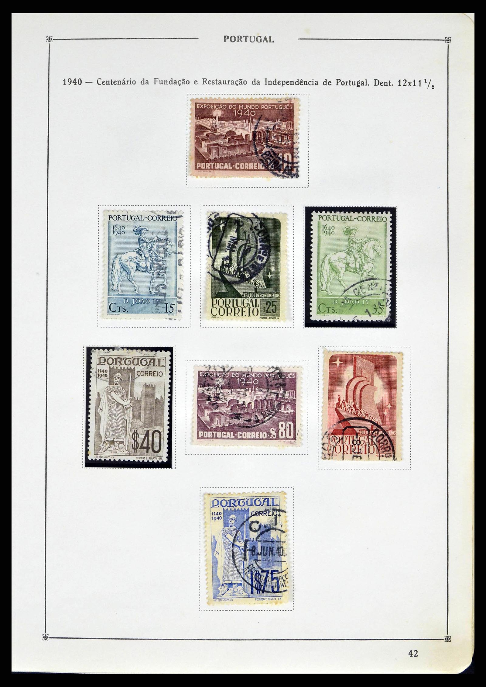 38730 0044 - Stamp collection 38730 Portugal 1852-1999.