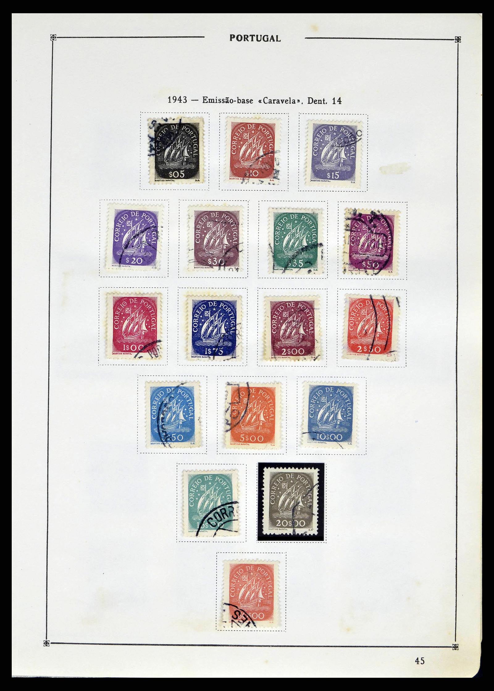 38730 0047 - Stamp collection 38730 Portugal 1852-1999.