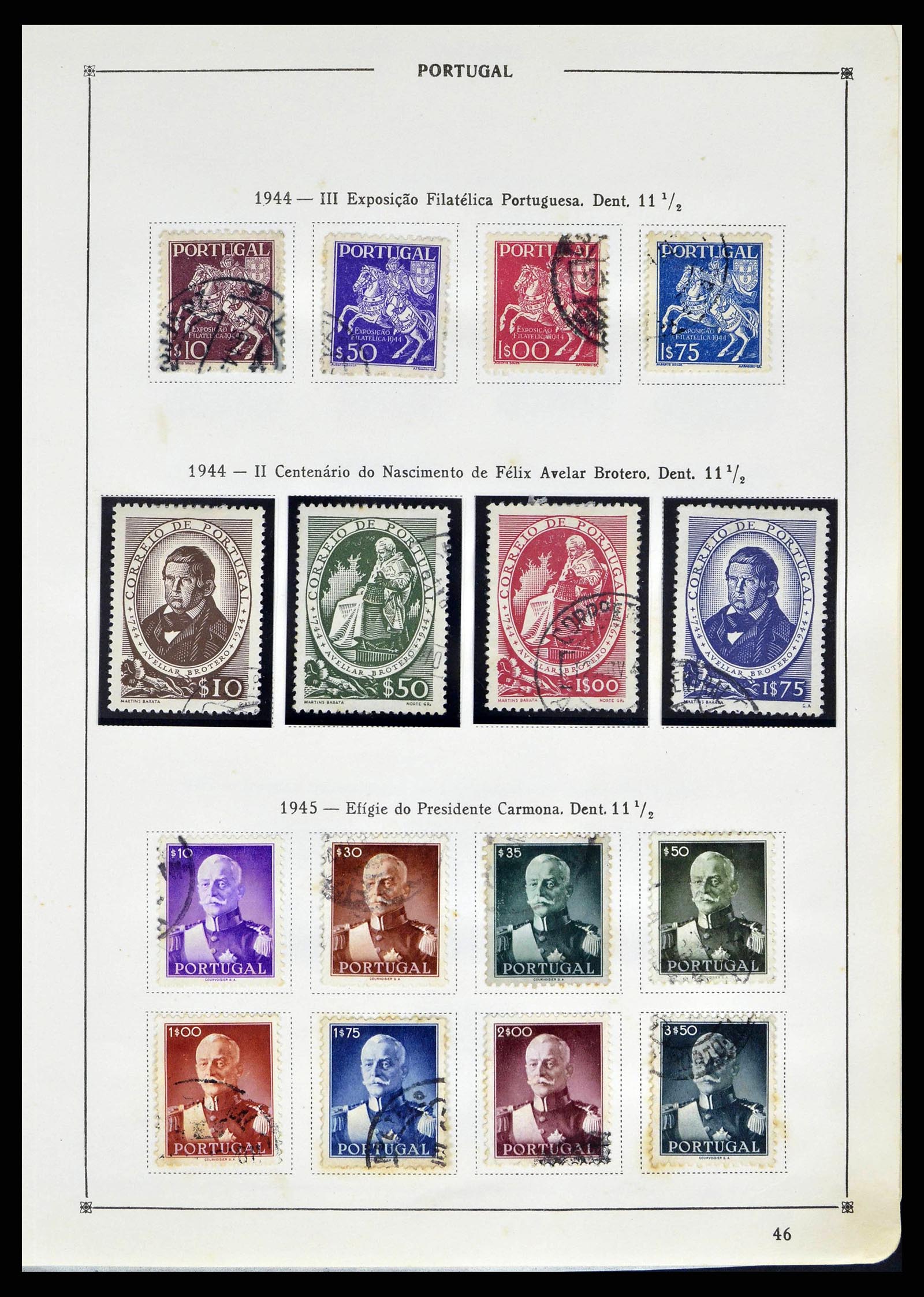 38730 0048 - Stamp collection 38730 Portugal 1852-1999.