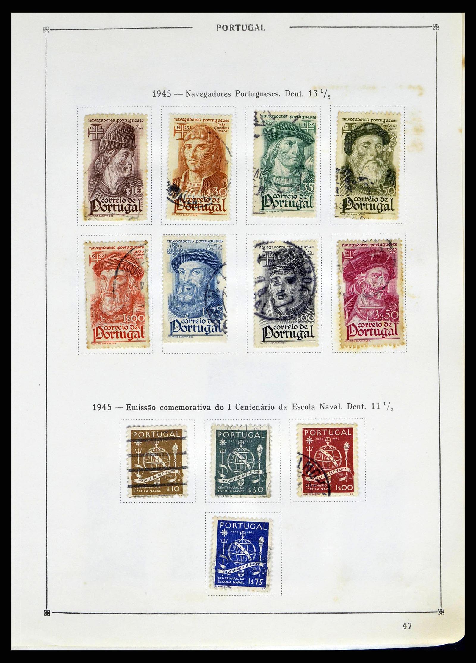 38730 0049 - Stamp collection 38730 Portugal 1852-1999.