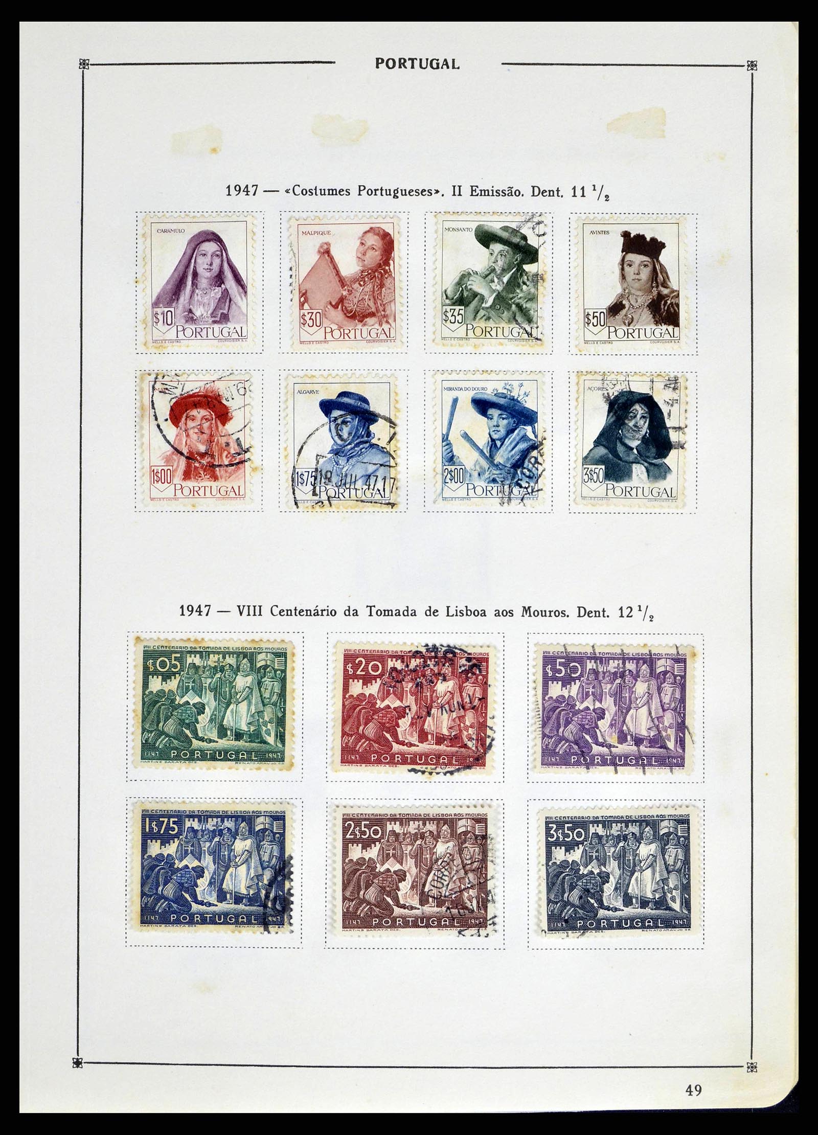 38730 0051 - Stamp collection 38730 Portugal 1852-1999.