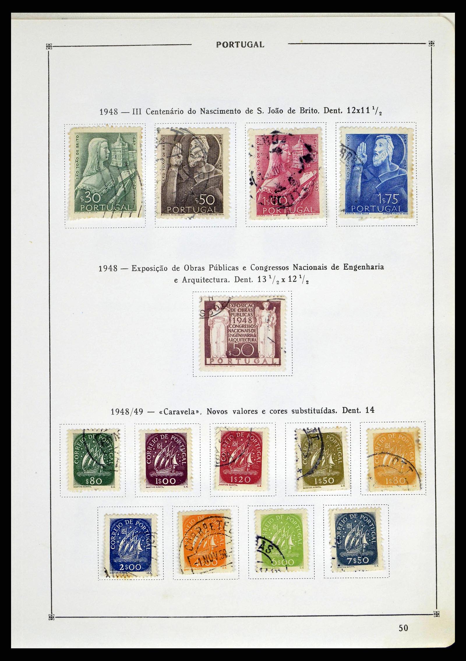 38730 0052 - Stamp collection 38730 Portugal 1852-1999.