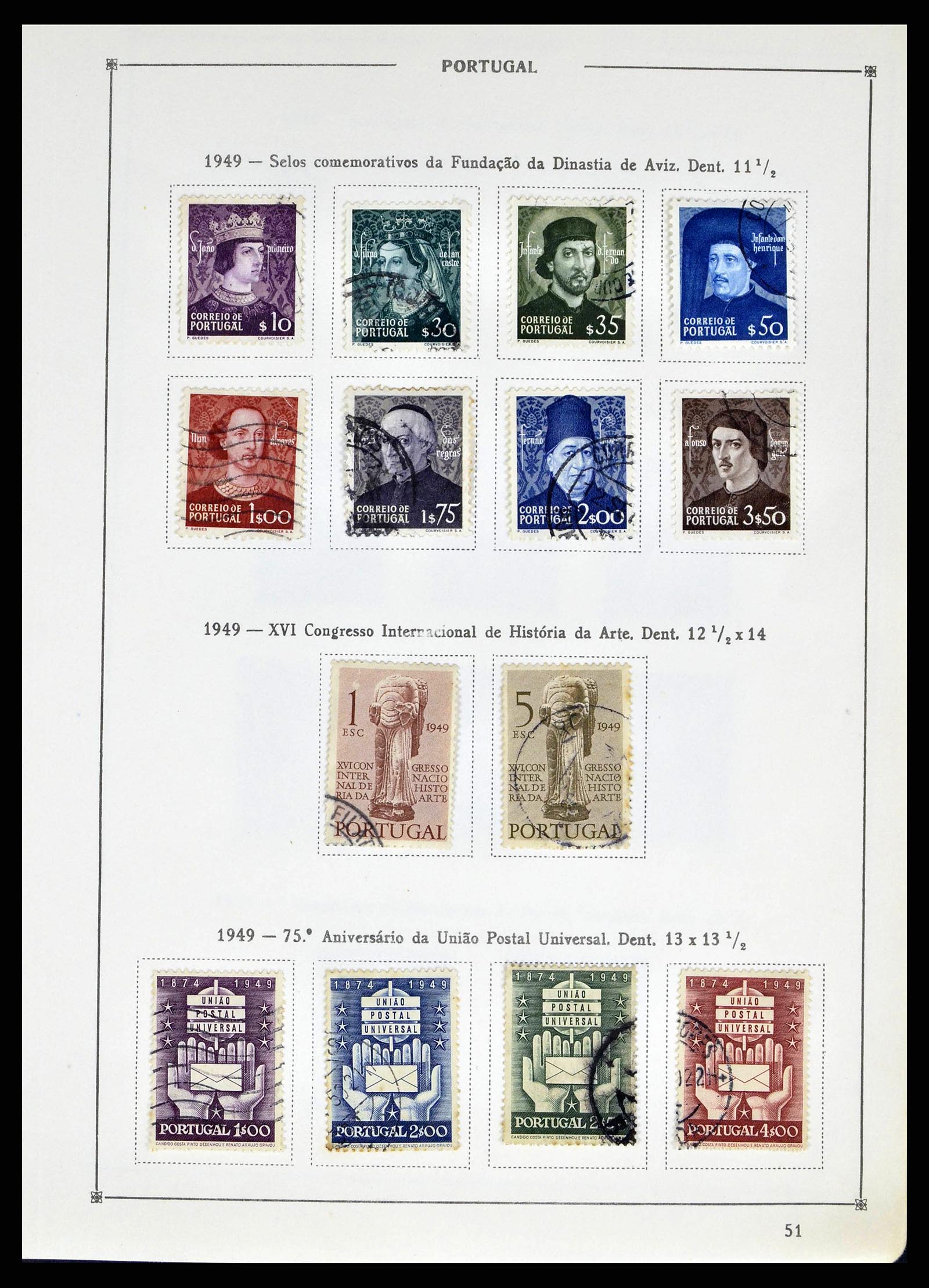 38730 0053 - Stamp collection 38730 Portugal 1852-1999.