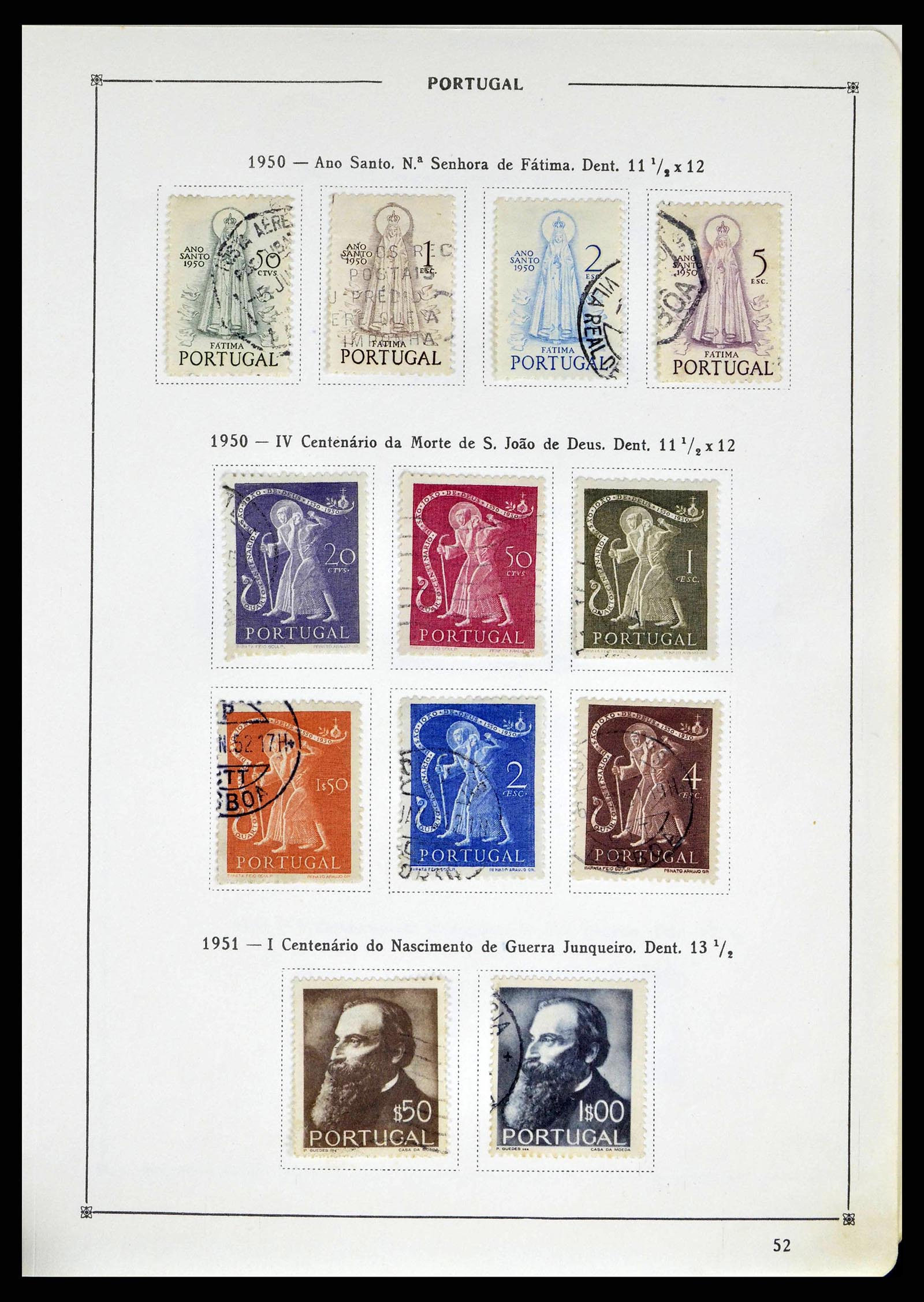 38730 0054 - Stamp collection 38730 Portugal 1852-1999.
