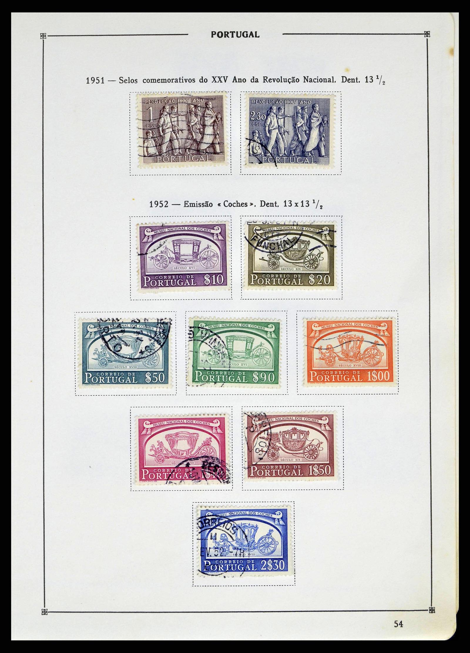 38730 0056 - Stamp collection 38730 Portugal 1852-1999.