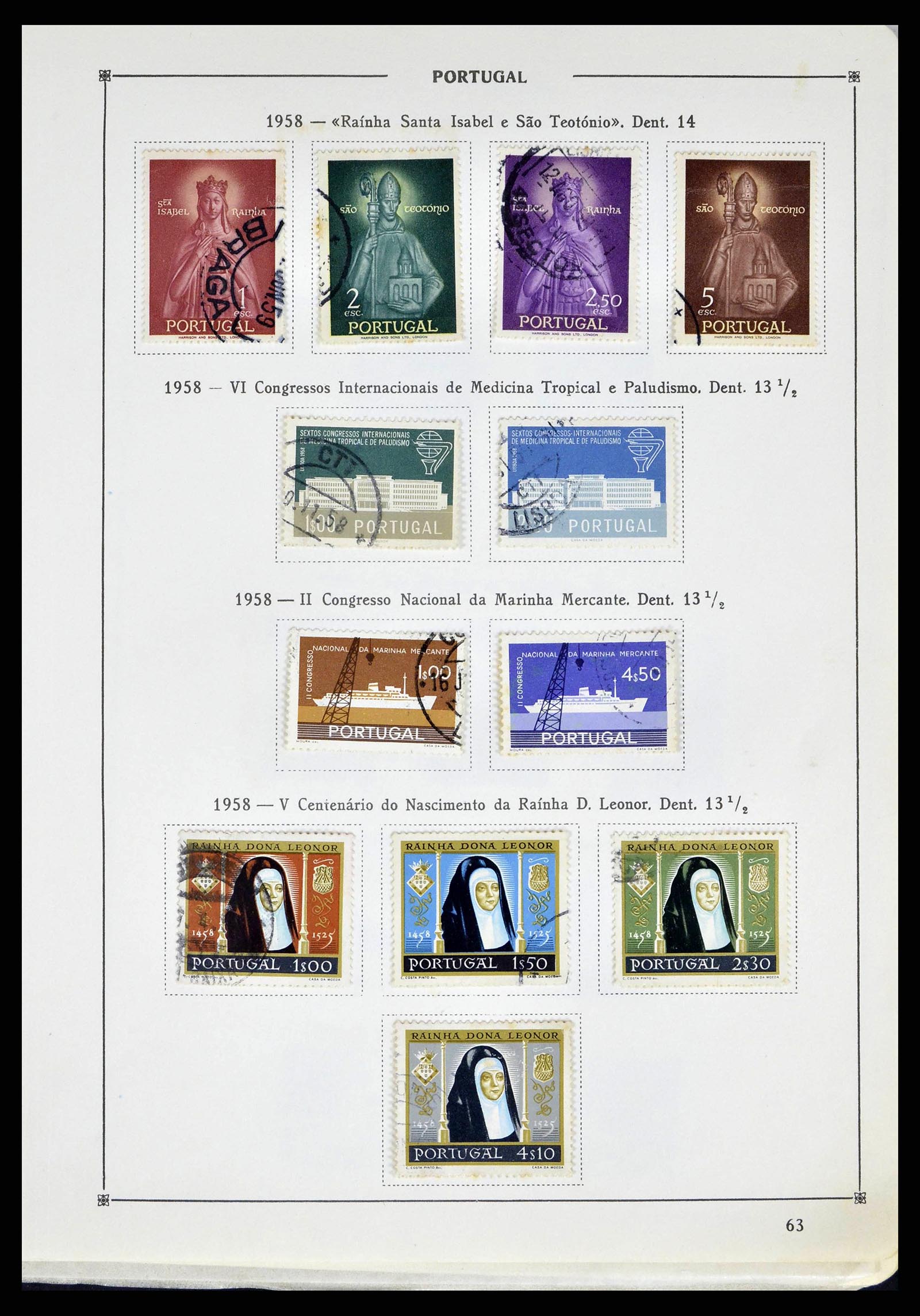 38730 0065 - Stamp collection 38730 Portugal 1852-1999.