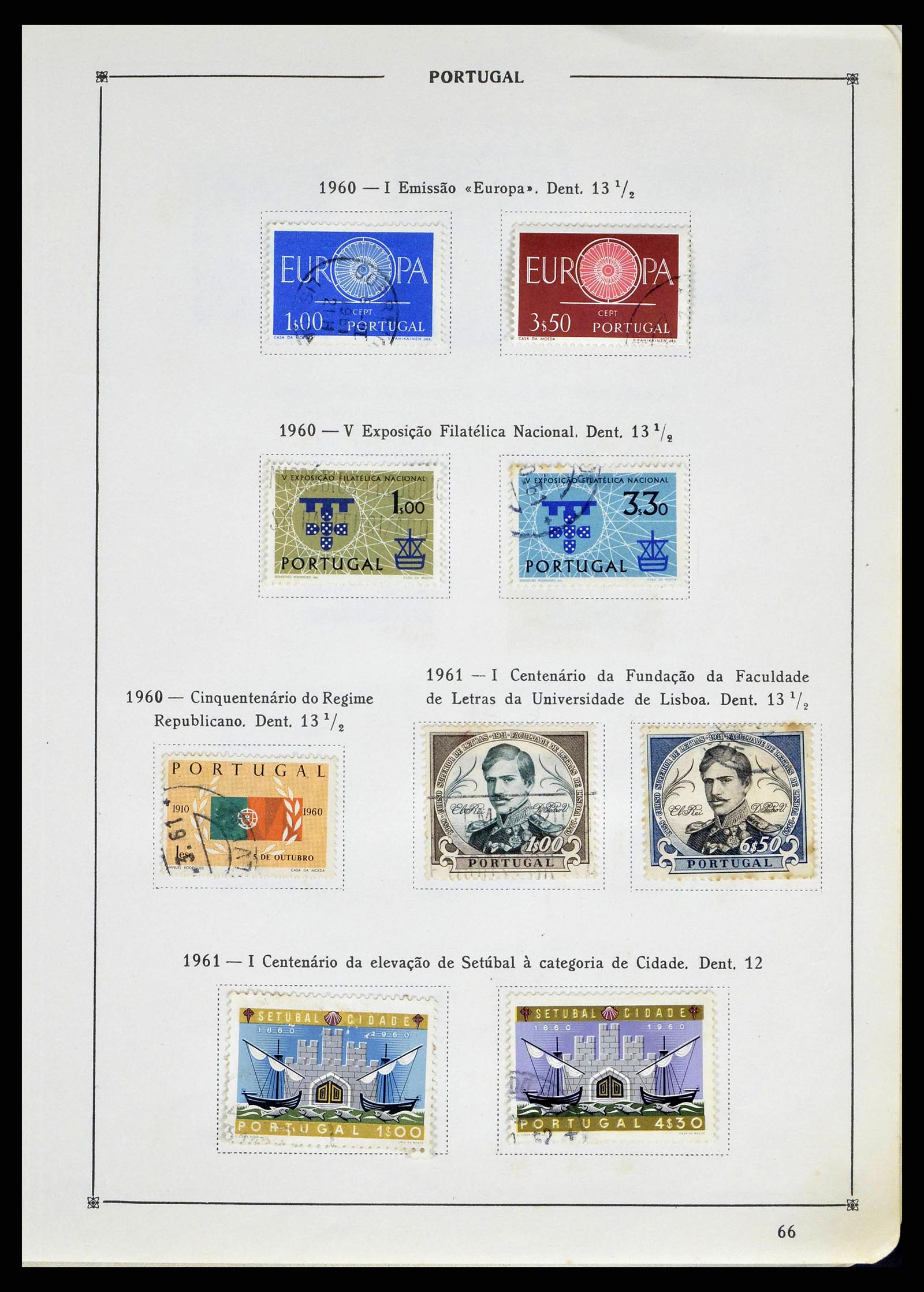 38730 0068 - Stamp collection 38730 Portugal 1852-1999.