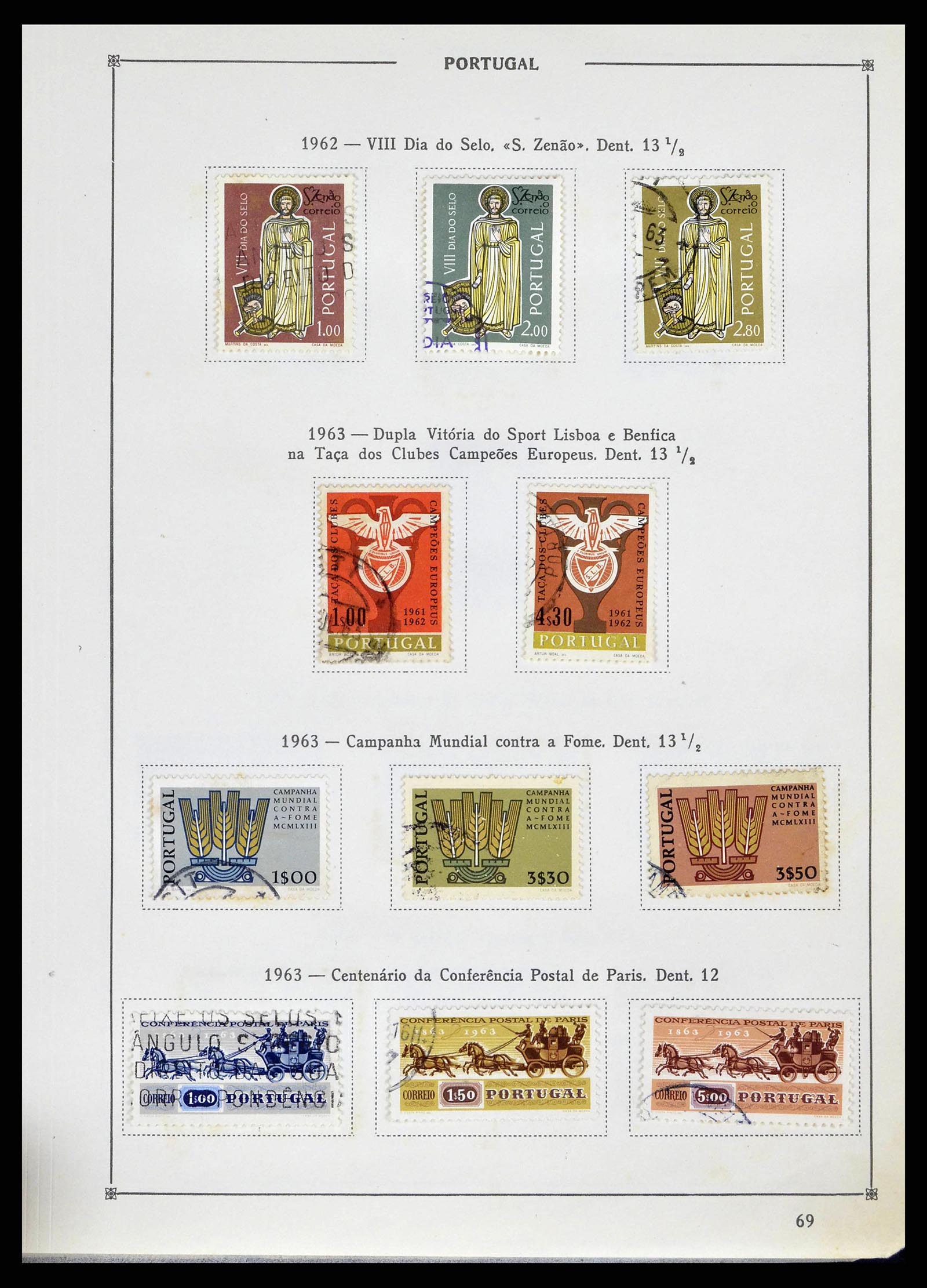 38730 0071 - Stamp collection 38730 Portugal 1852-1999.