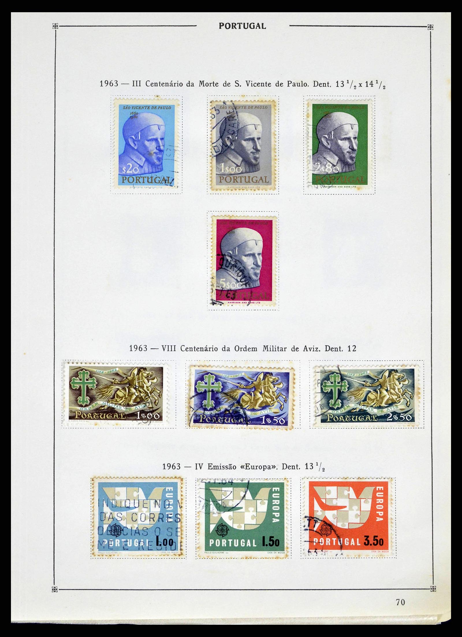 38730 0072 - Stamp collection 38730 Portugal 1852-1999.