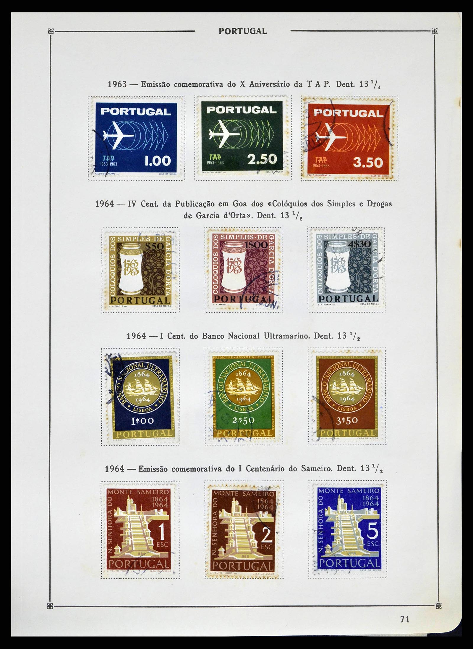 38730 0073 - Stamp collection 38730 Portugal 1852-1999.
