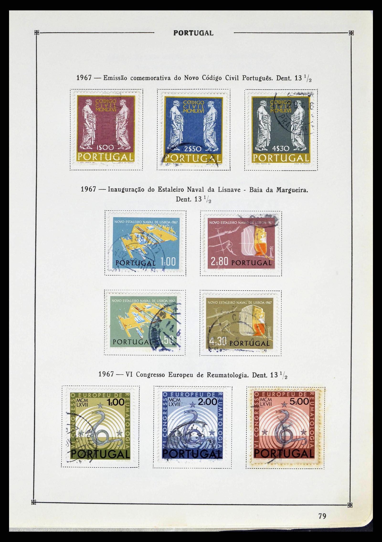 38730 0081 - Stamp collection 38730 Portugal 1852-1999.