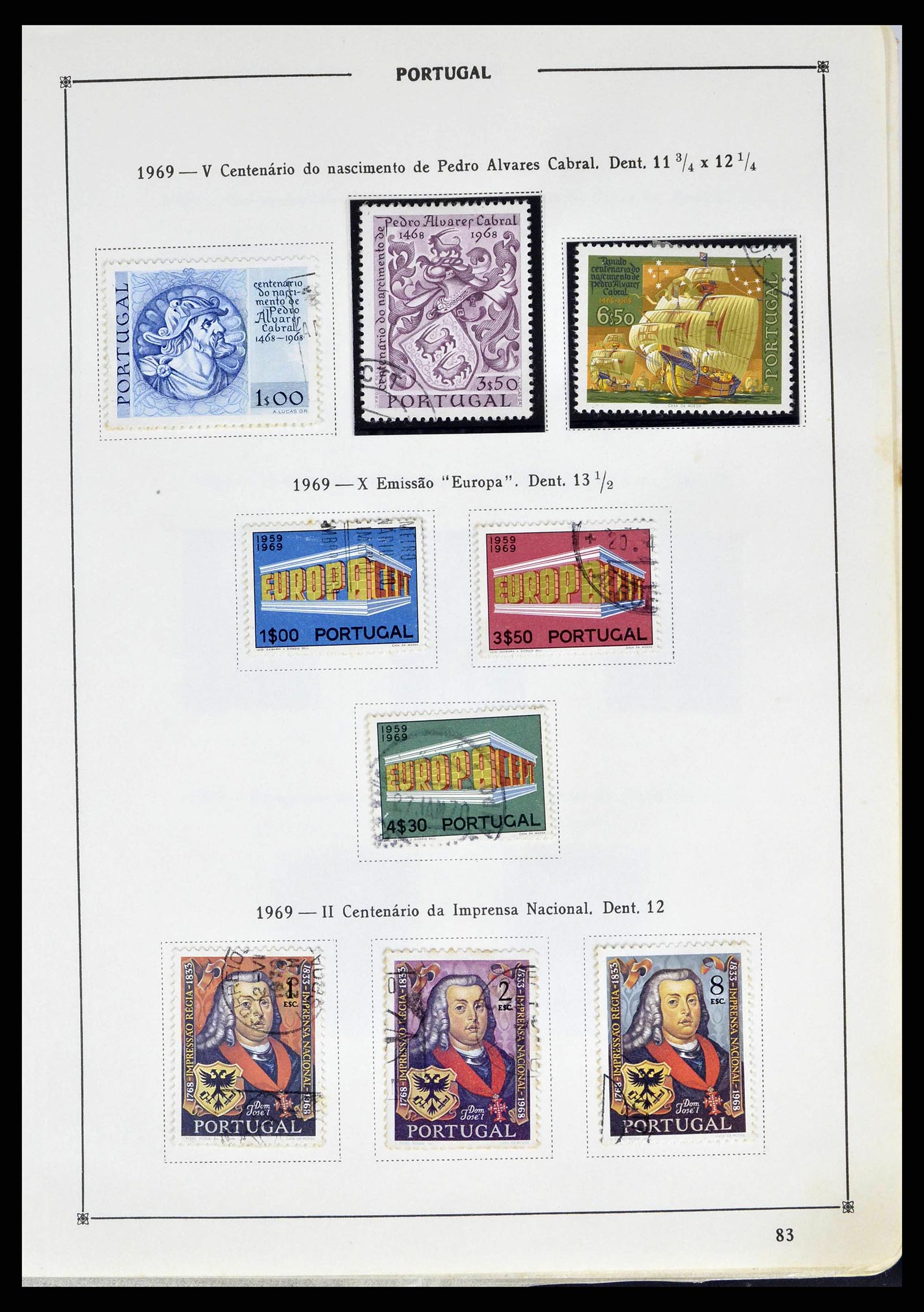 38730 0085 - Stamp collection 38730 Portugal 1852-1999.