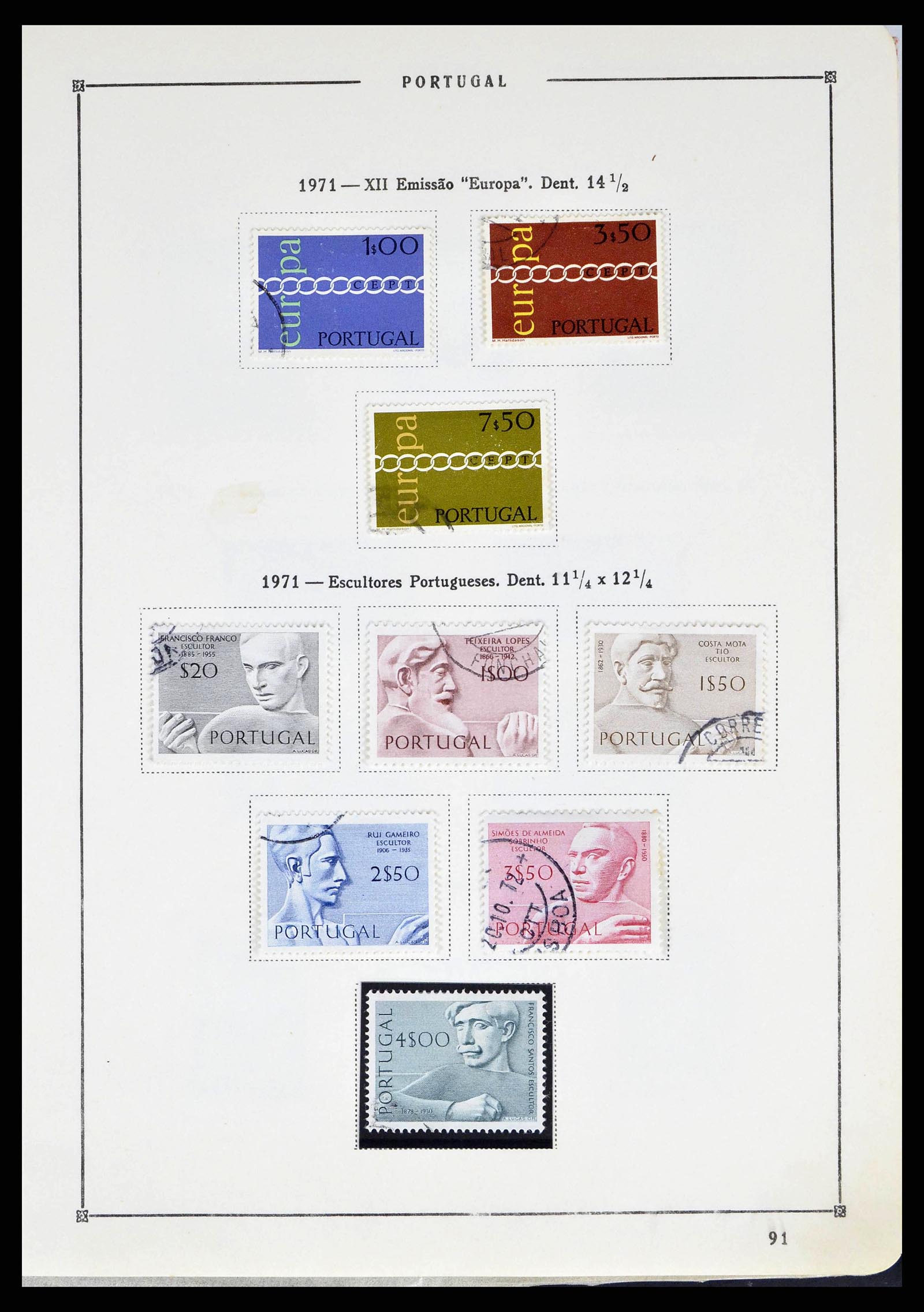 38730 0093 - Stamp collection 38730 Portugal 1852-1999.
