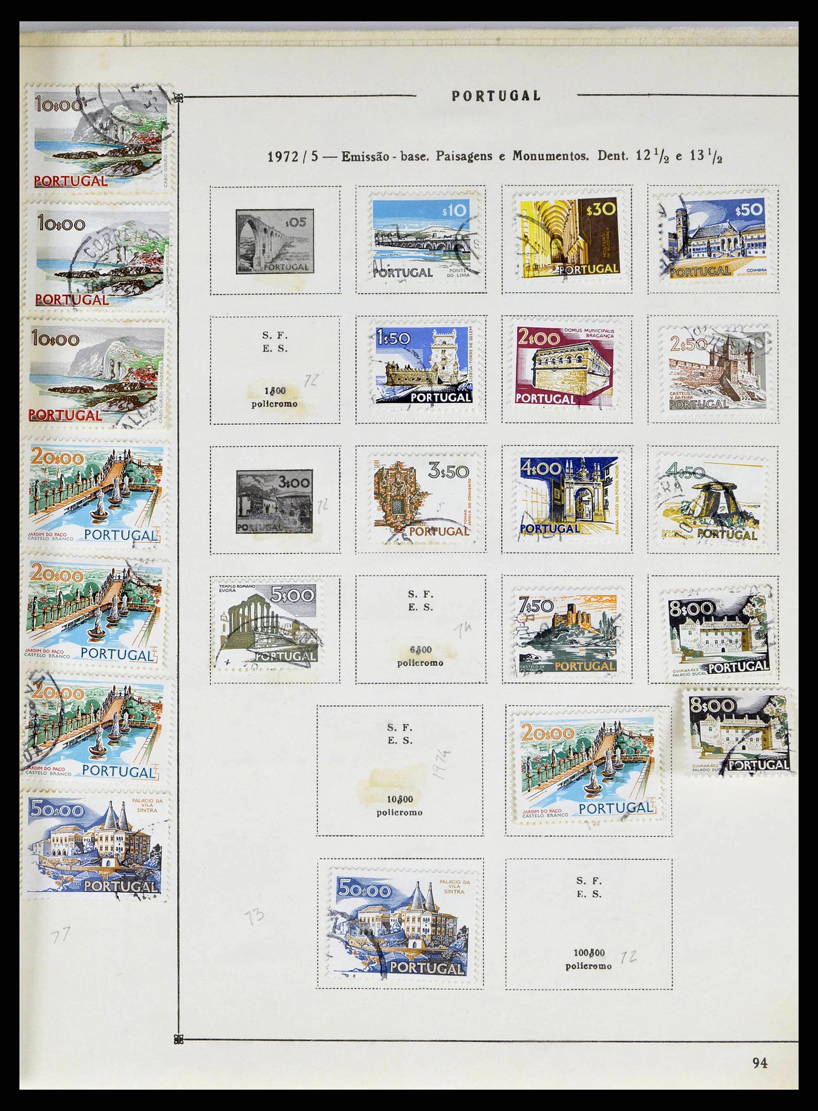 38730 0098 - Stamp collection 38730 Portugal 1852-1999.