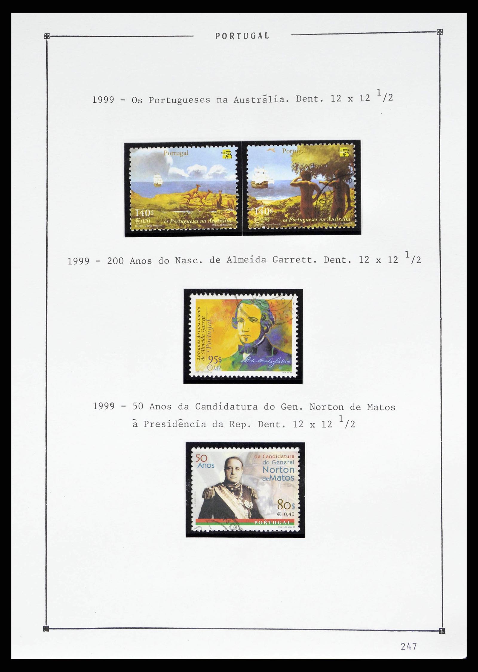 38730 0264 - Stamp collection 38730 Portugal 1852-1999.