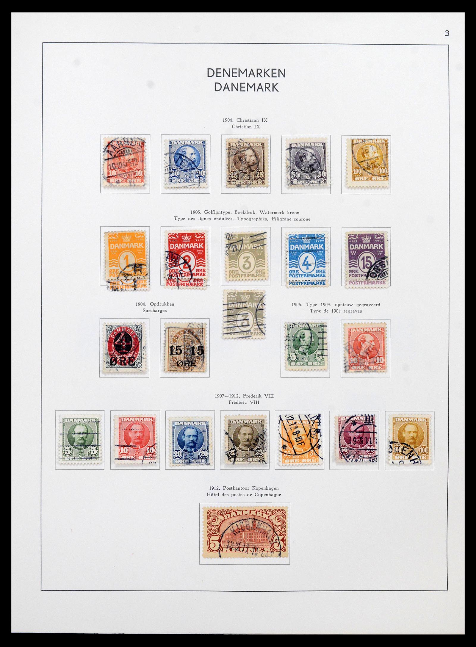 38731 0003 - Postzegelverzameling 38731 Scandinavië 1854-1992.