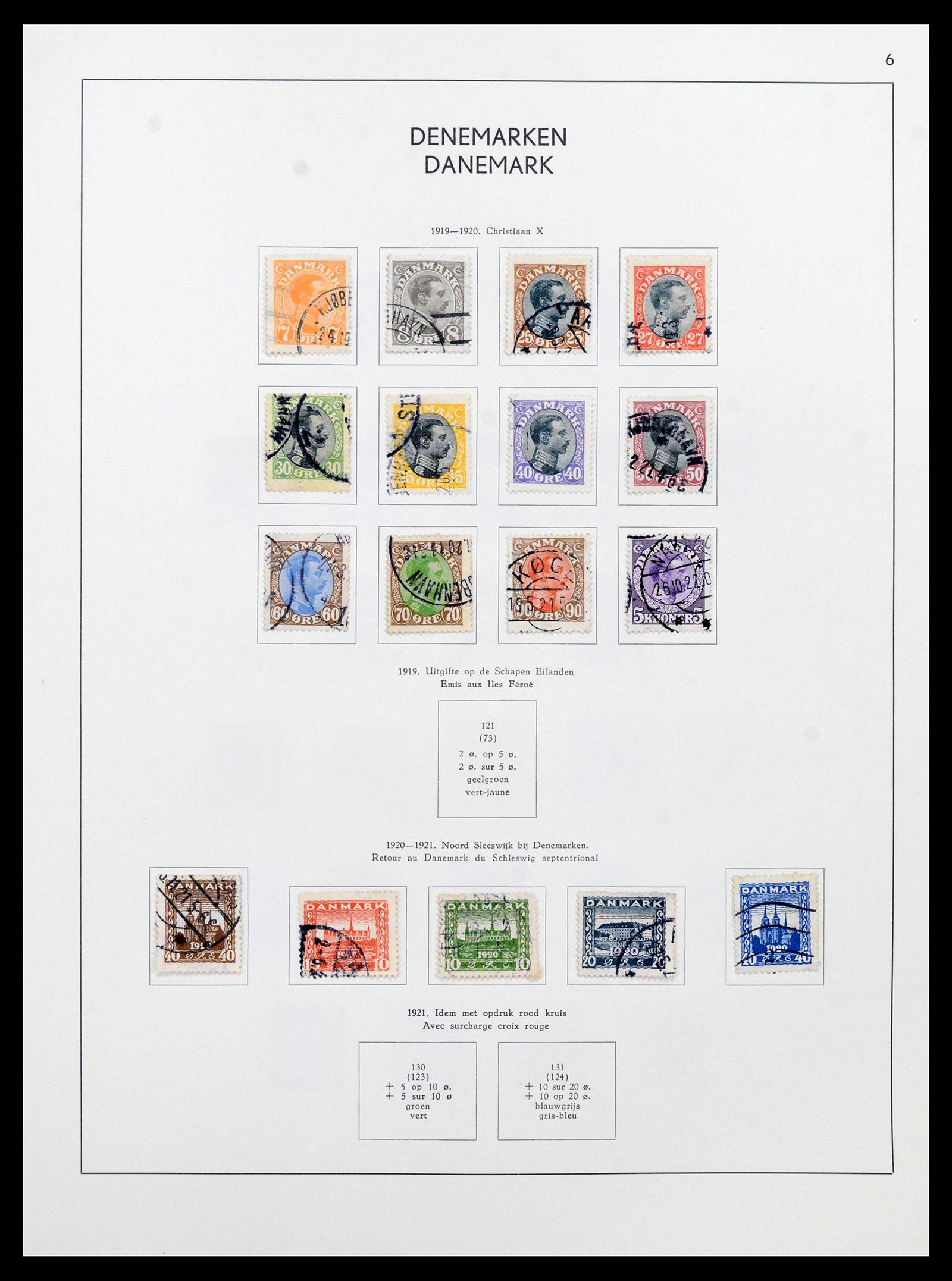38731 0006 - Postzegelverzameling 38731 Scandinavië 1854-1992.