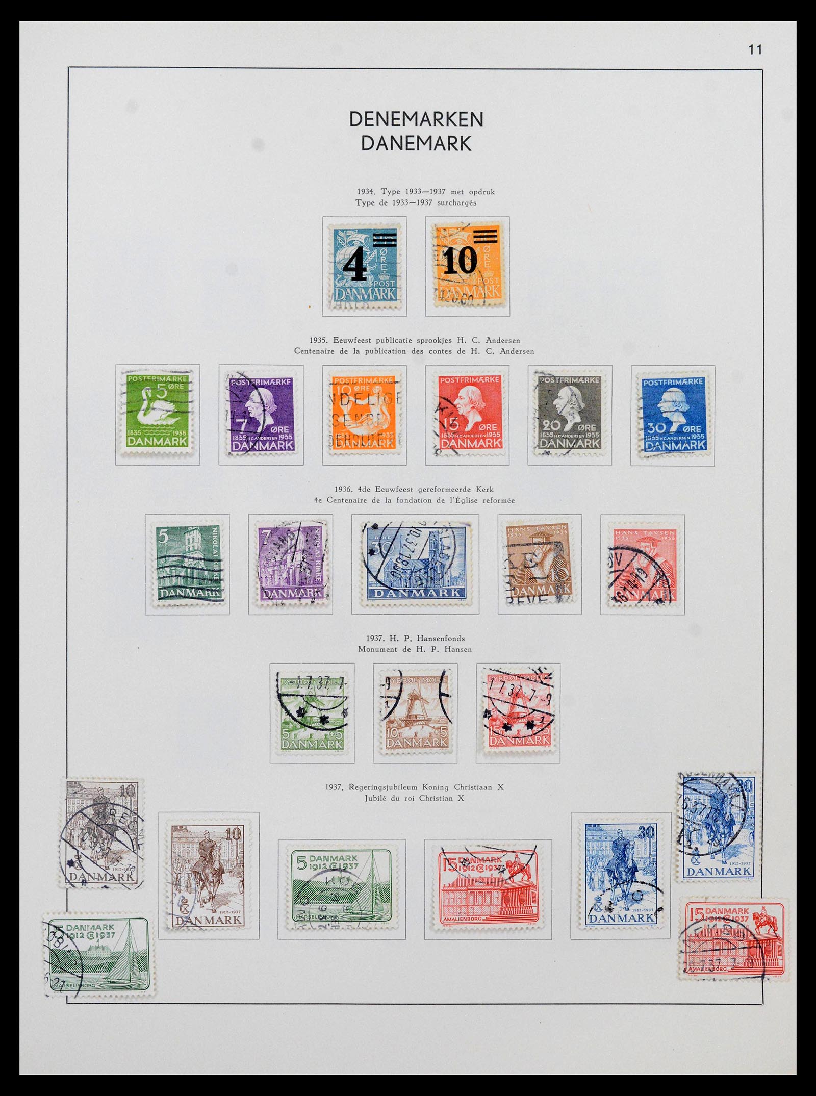 38731 0011 - Stamp collection 38731 Scandinavia 1854-1992.