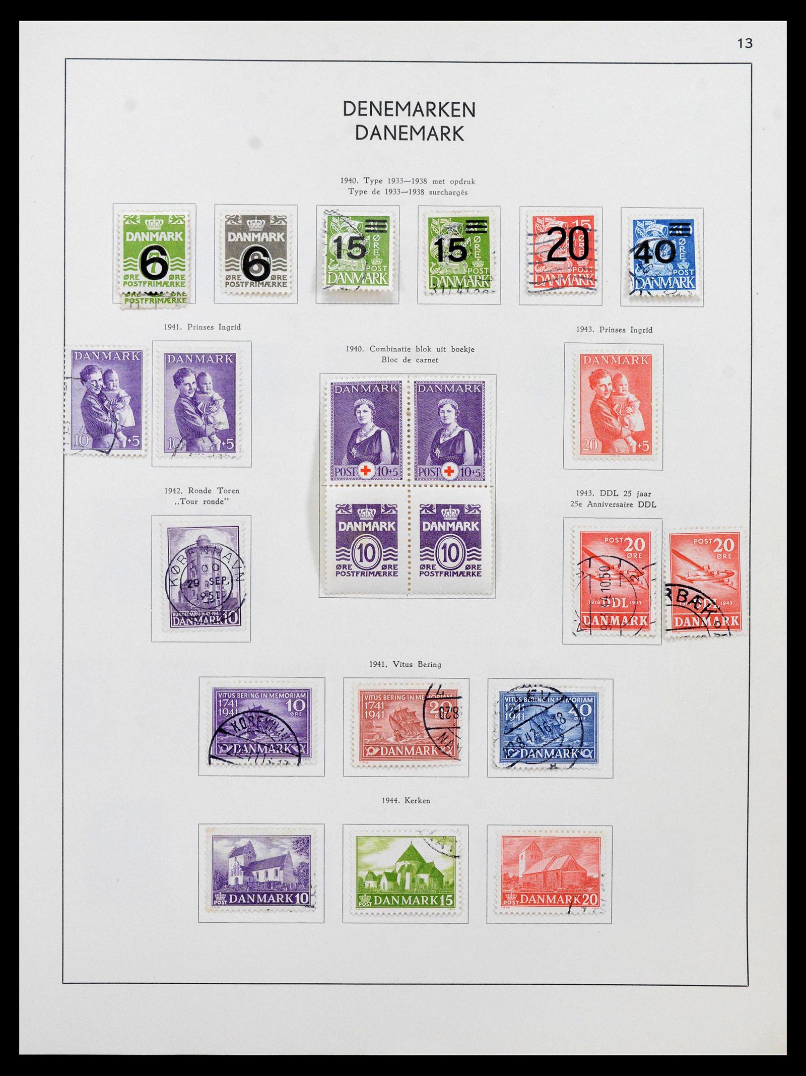 38731 0013 - Stamp collection 38731 Scandinavia 1854-1992.