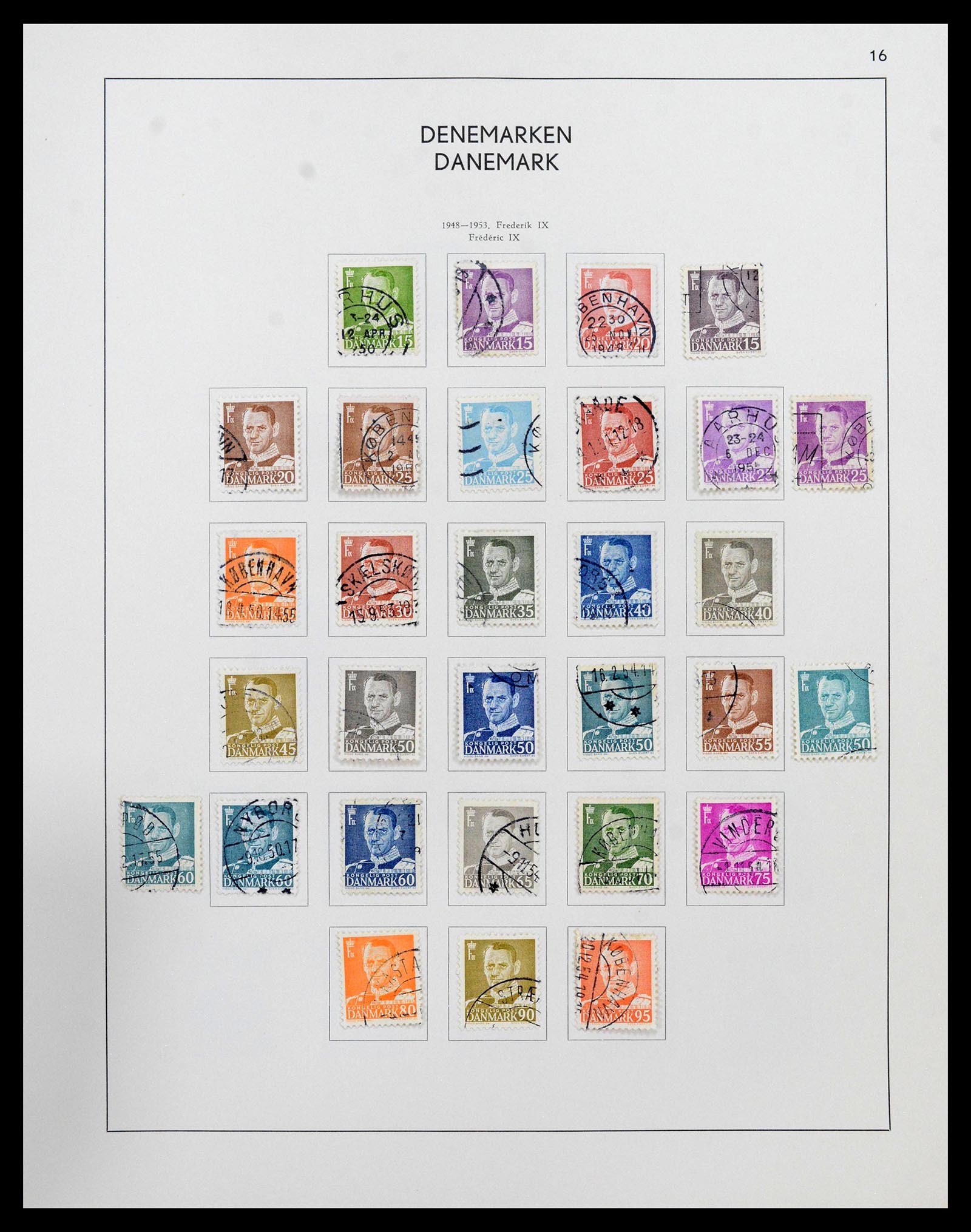 38731 0016 - Postzegelverzameling 38731 Scandinavië 1854-1992.