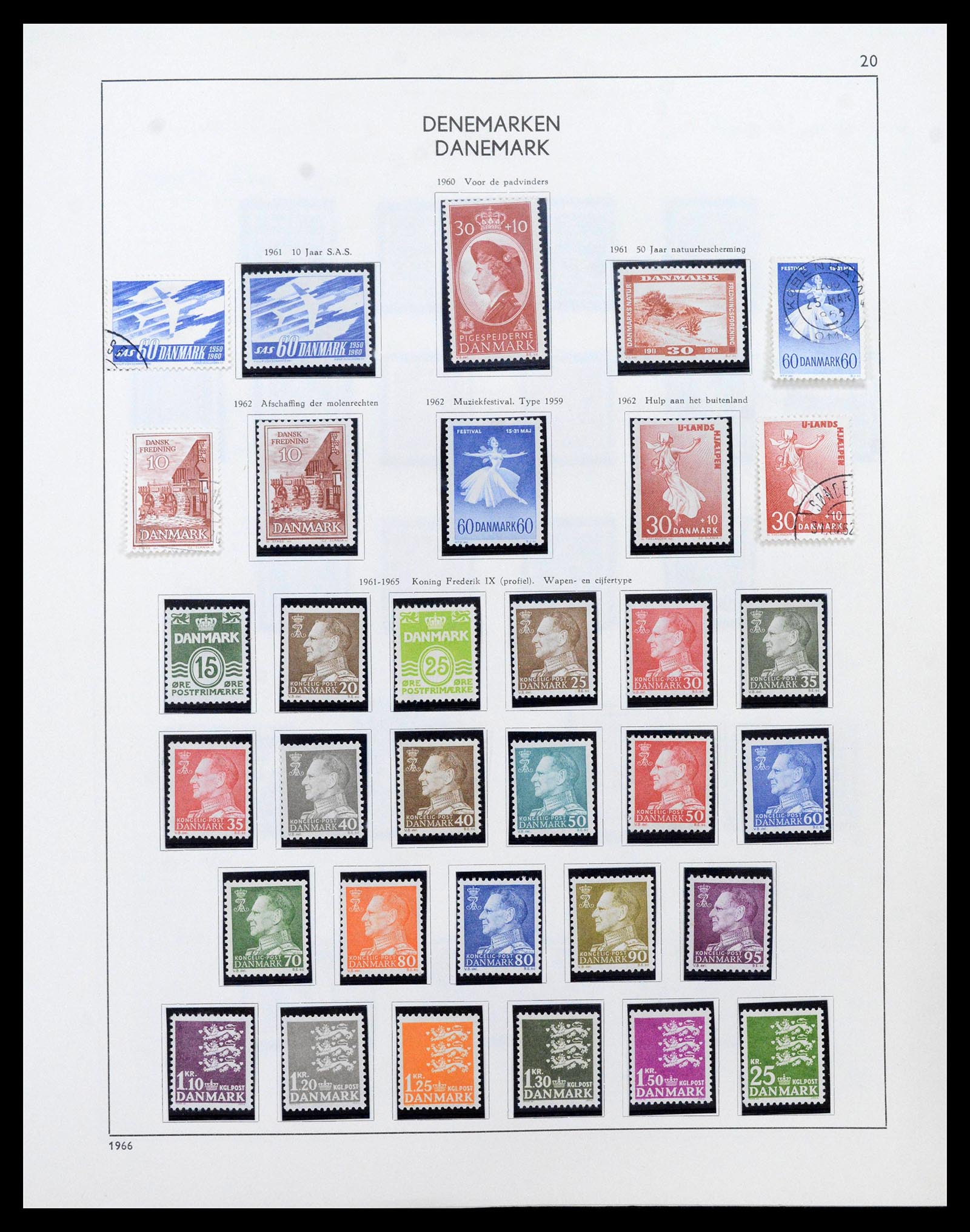 38731 0020 - Stamp collection 38731 Scandinavia 1854-1992.