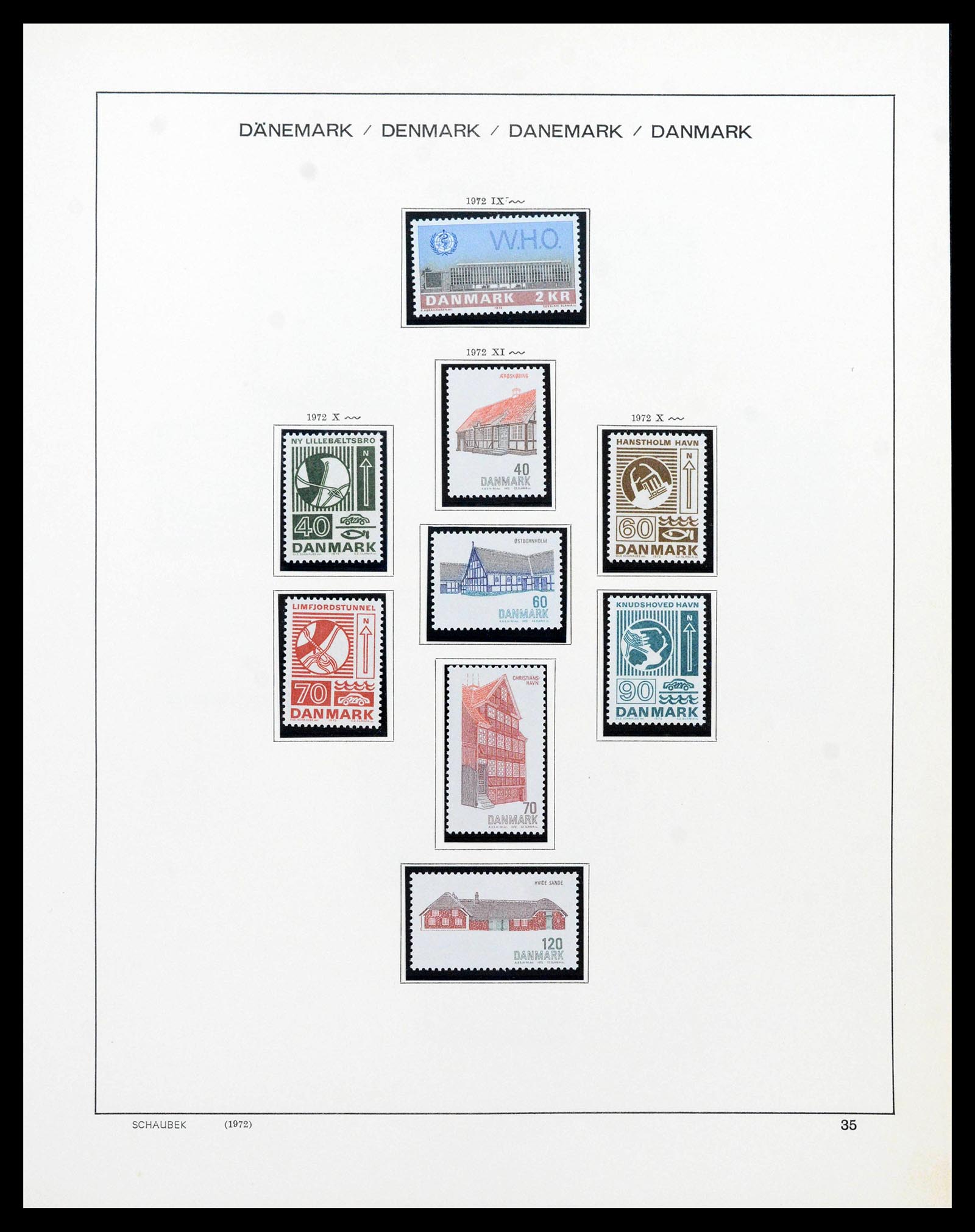 38731 0032 - Postzegelverzameling 38731 Scandinavië 1854-1992.