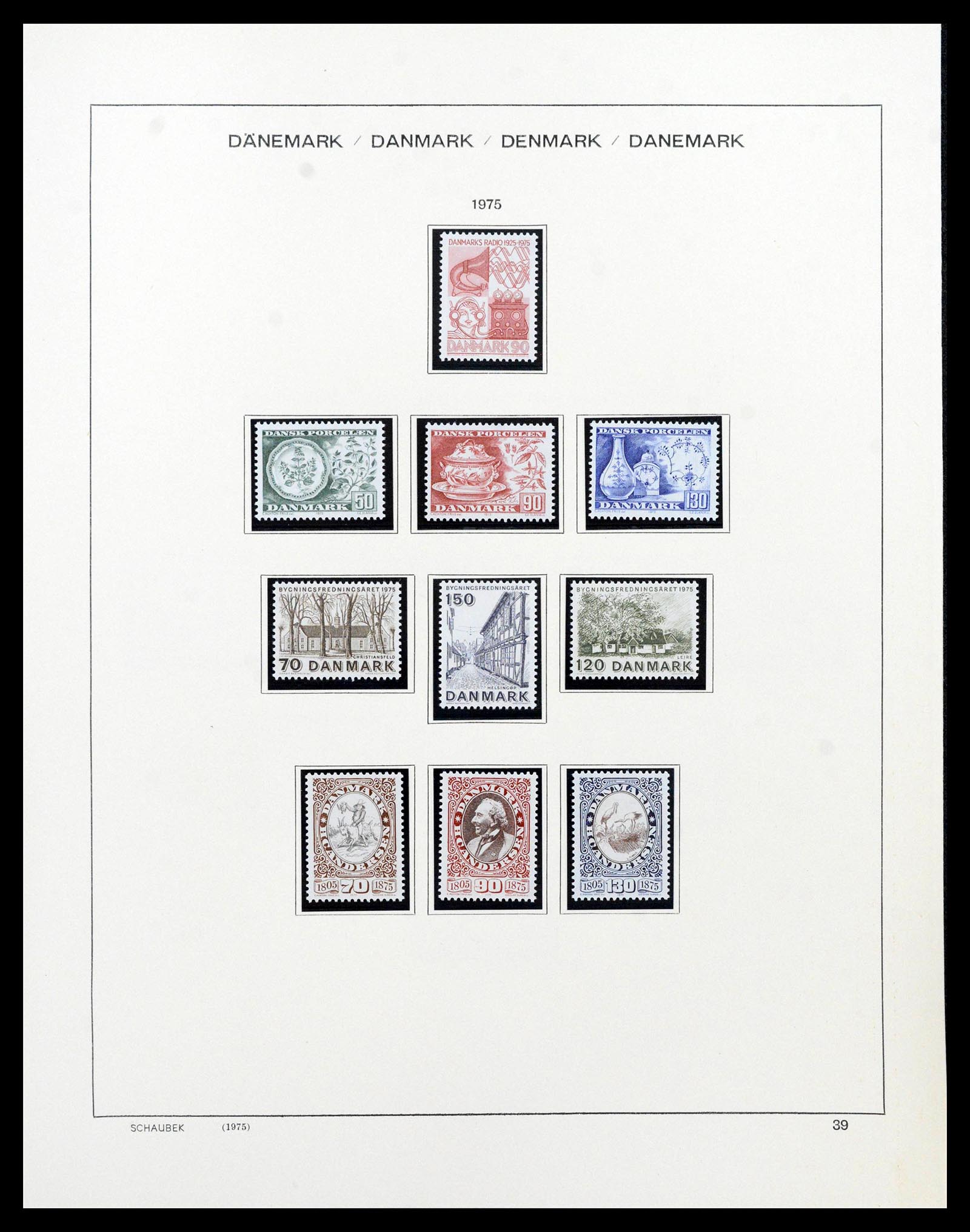 38731 0036 - Postzegelverzameling 38731 Scandinavië 1854-1992.