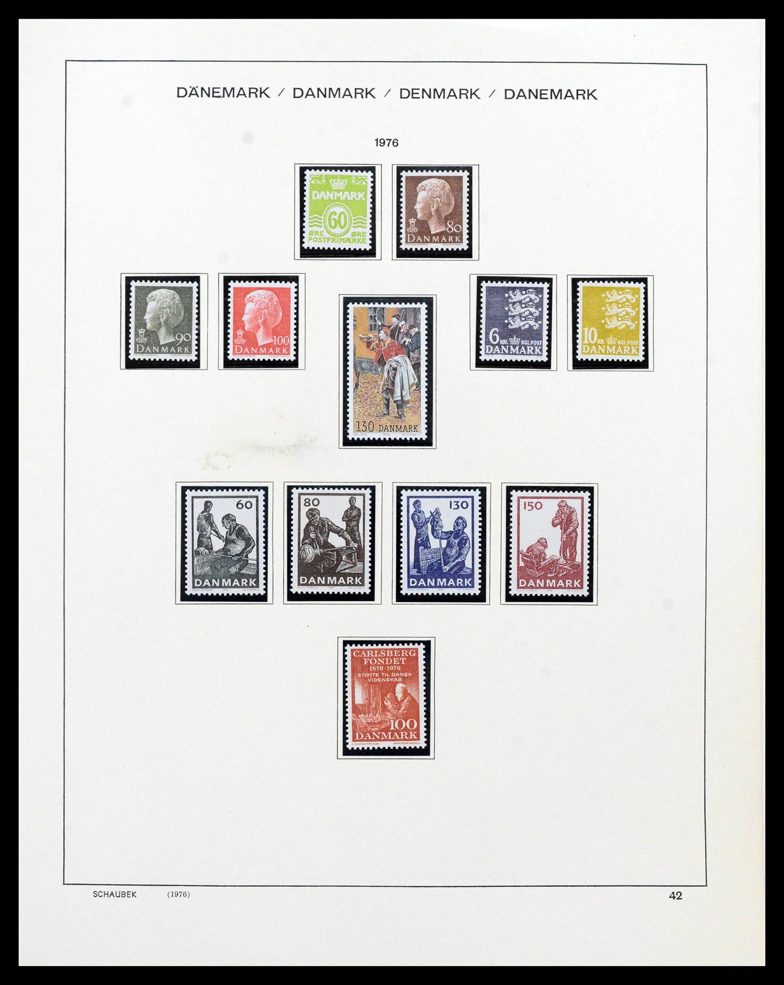 38731 0040 - Postzegelverzameling 38731 Scandinavië 1854-1992.