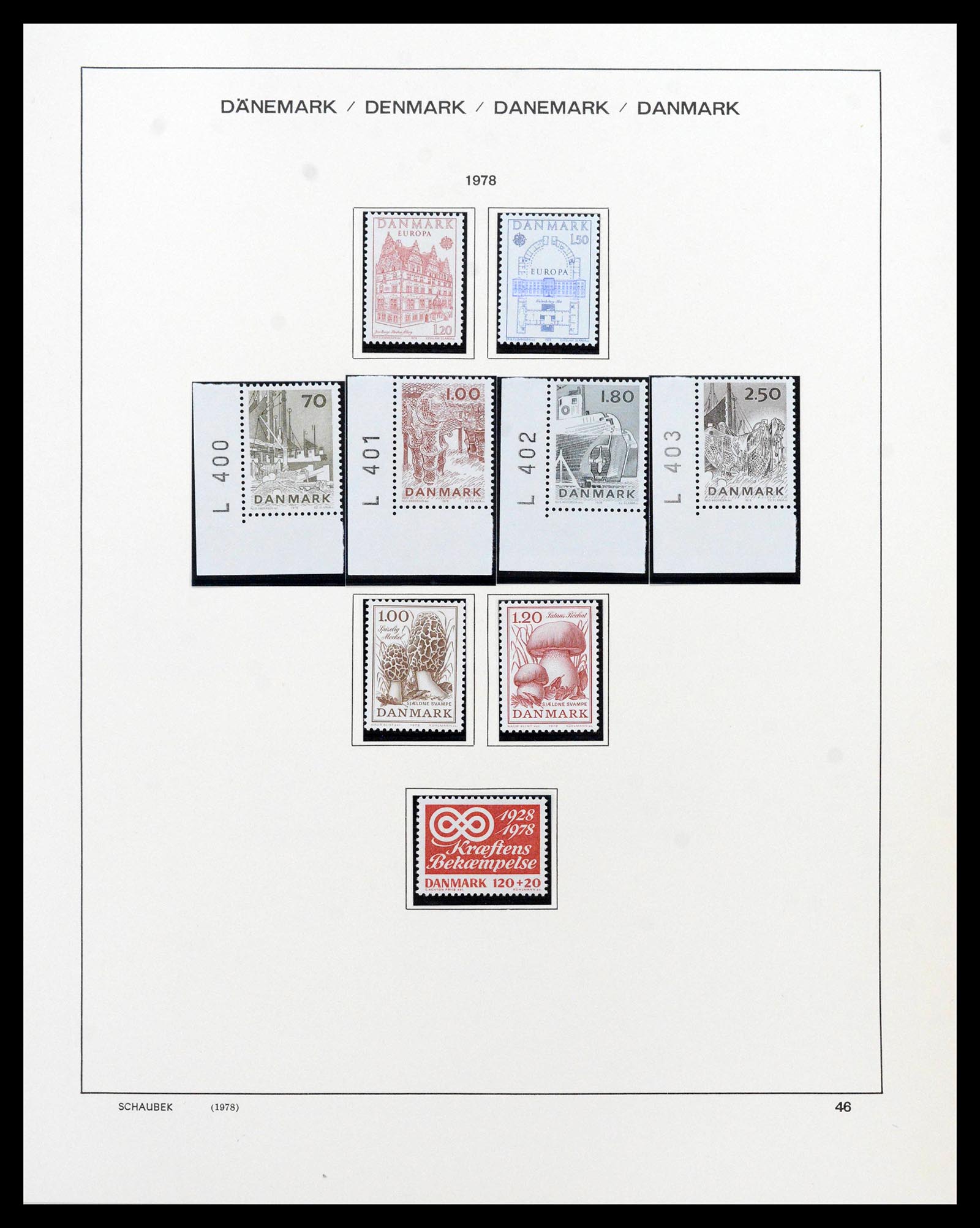 38731 0047 - Postzegelverzameling 38731 Scandinavië 1854-1992.