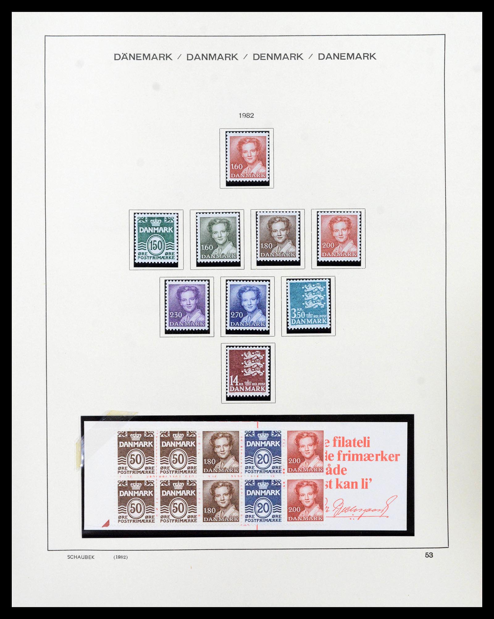 38731 0055 - Postzegelverzameling 38731 Scandinavië 1854-1992.