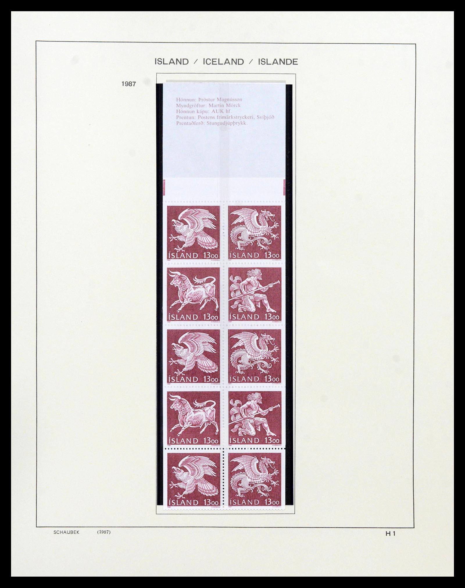 38731 0229 - Postzegelverzameling 38731 Scandinavië 1854-1992.