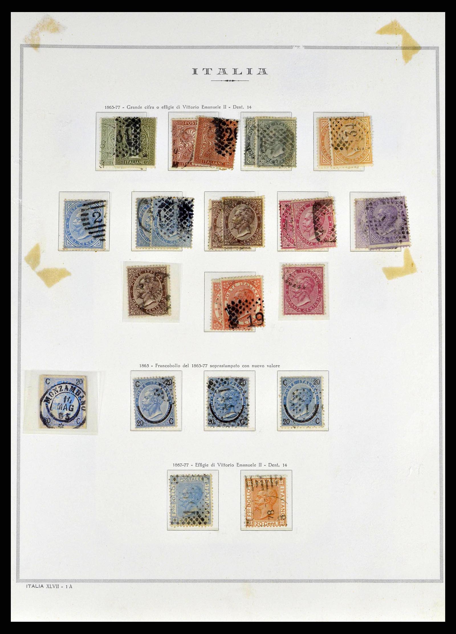 38735 0006 - Postzegelverzameling 38735 Italië 1861-1945.