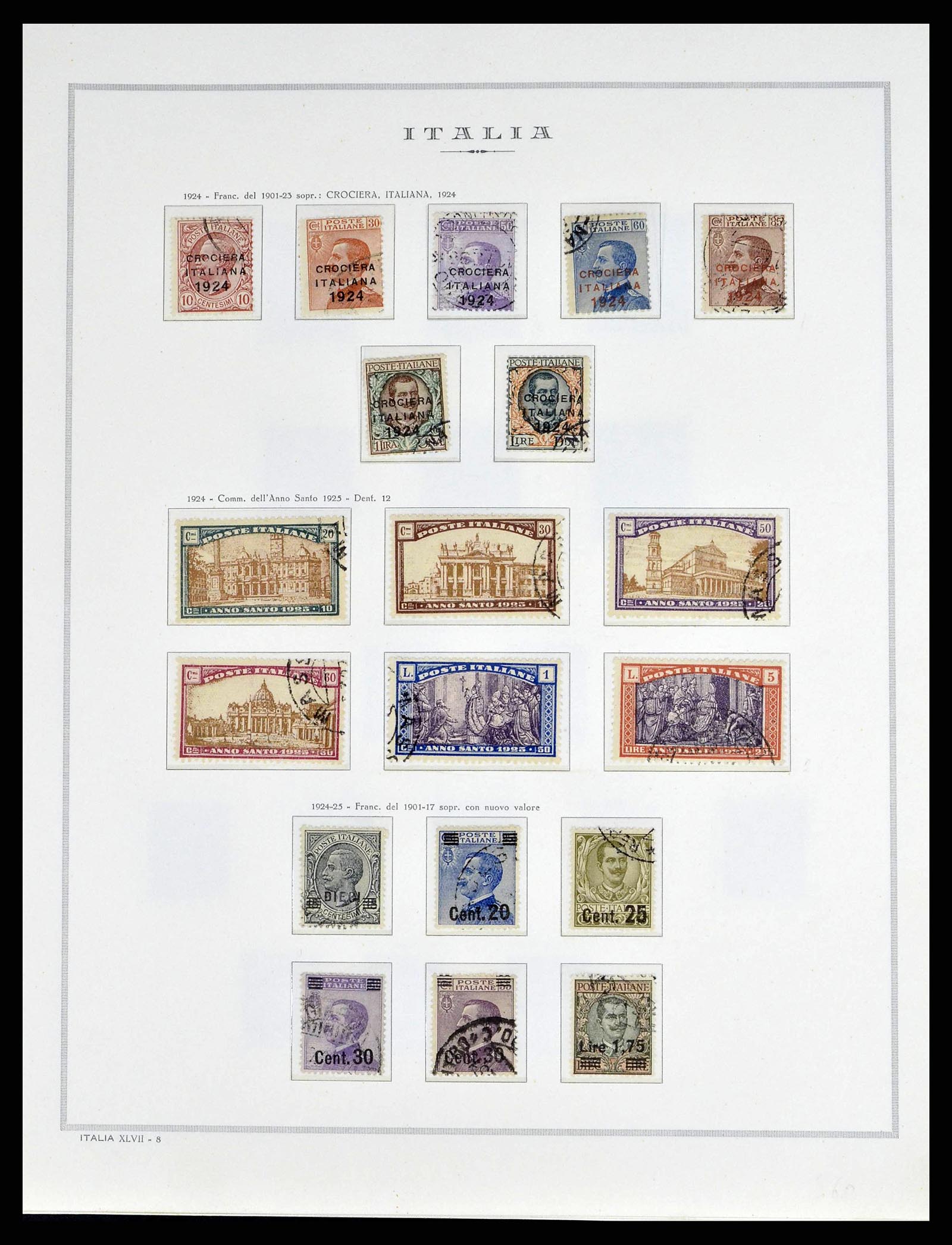 38735 0016 - Postzegelverzameling 38735 Italië 1861-1945.
